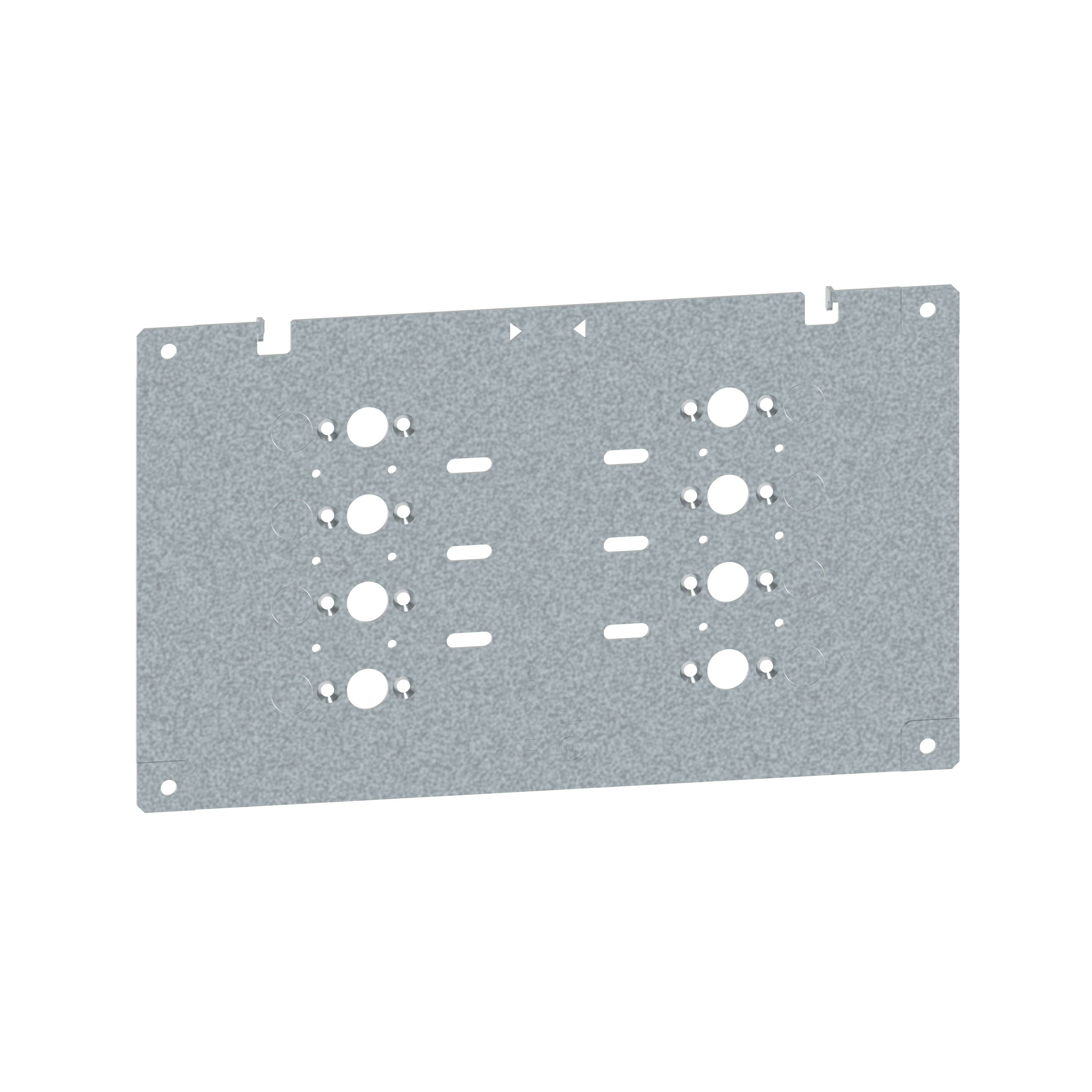 Legrand - Platine 1 DPX3250 horizontal fixe avec/sans cde L600/800 XL3HP 6300