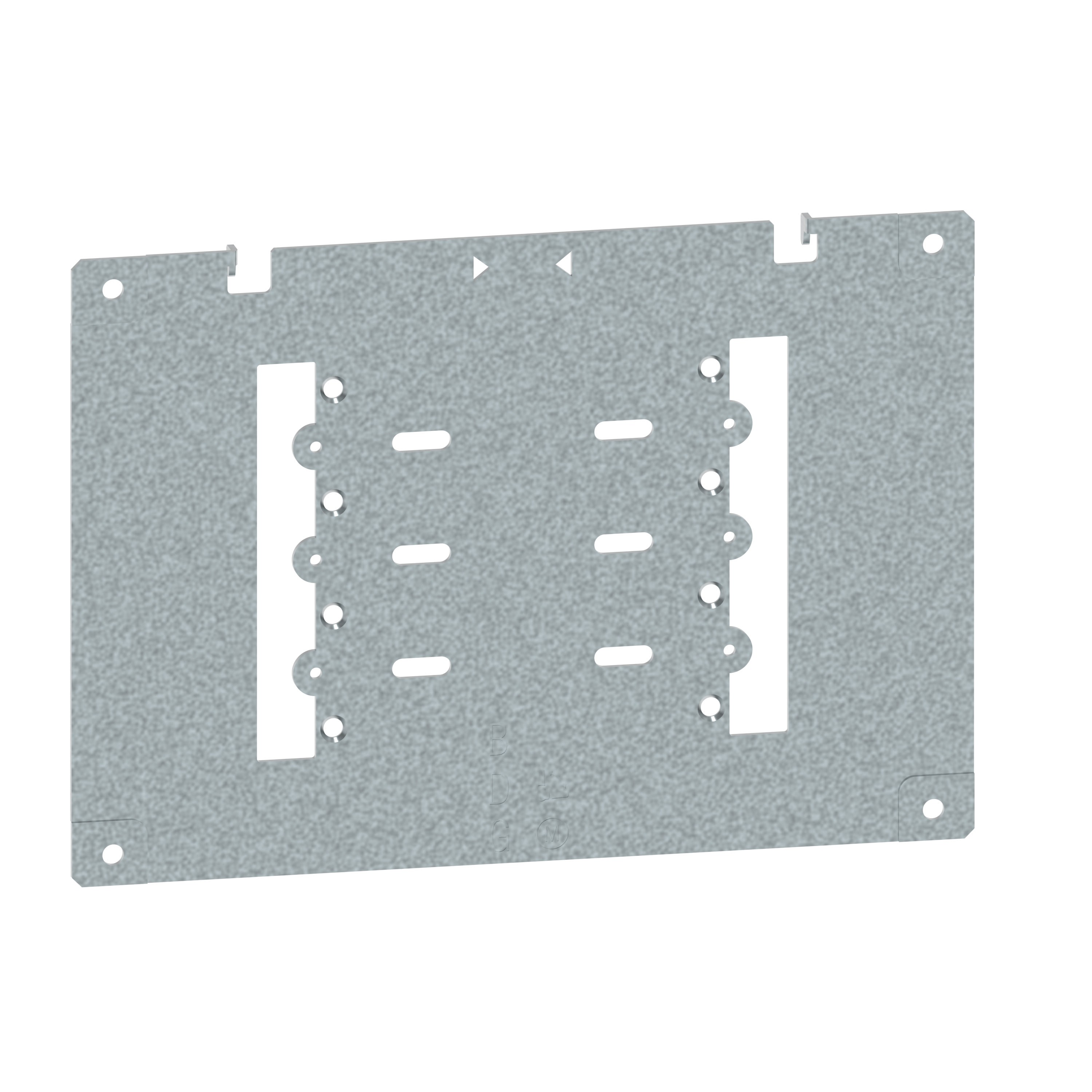 Legrand - Platine 1 DPX3250HP horizontal fixe avec/sans cde L600/800 XL3HP 6300