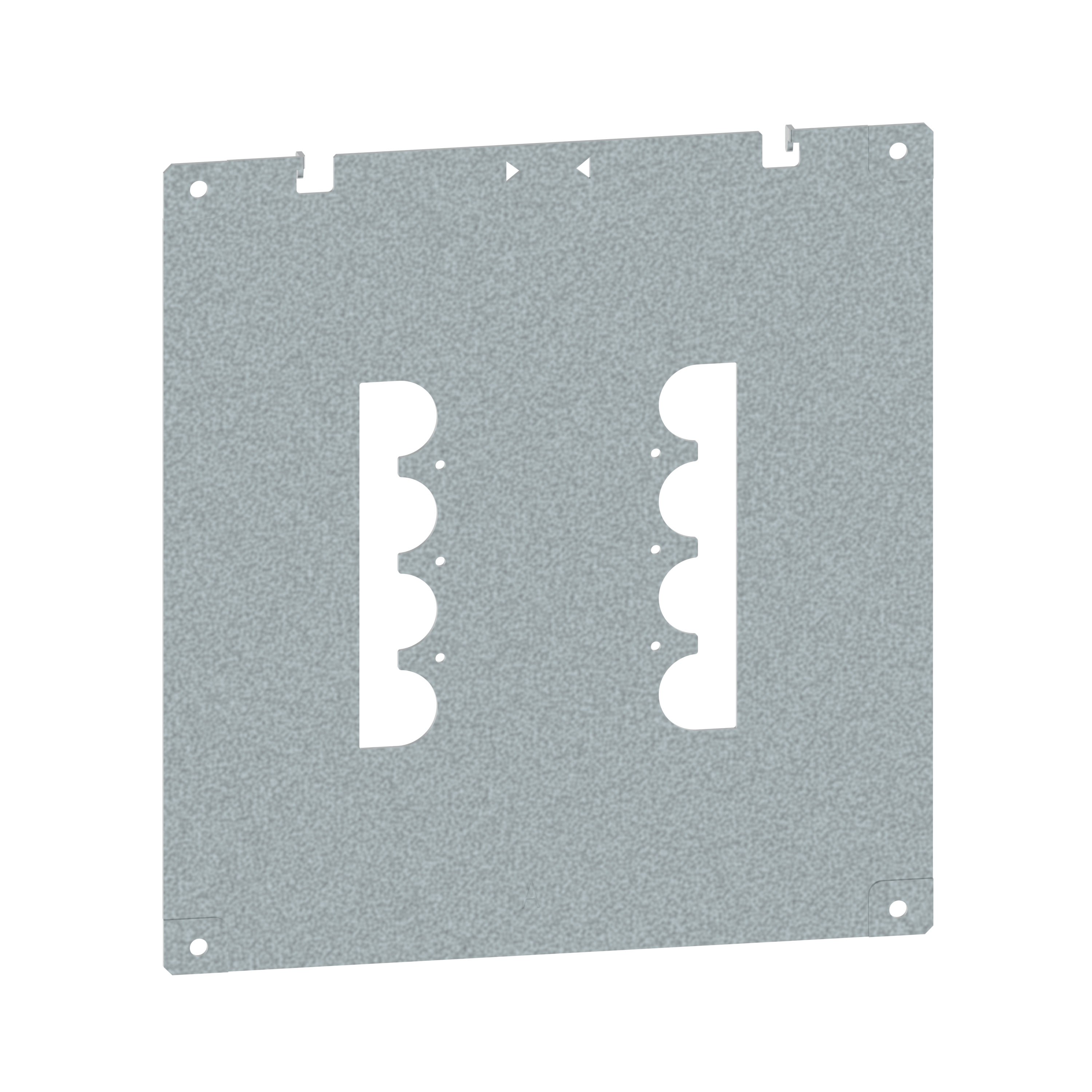 Legrand - Platine 1 DPX-IS 250 horizontal fixe cde frontale L450/600/800 XL3HP 6300