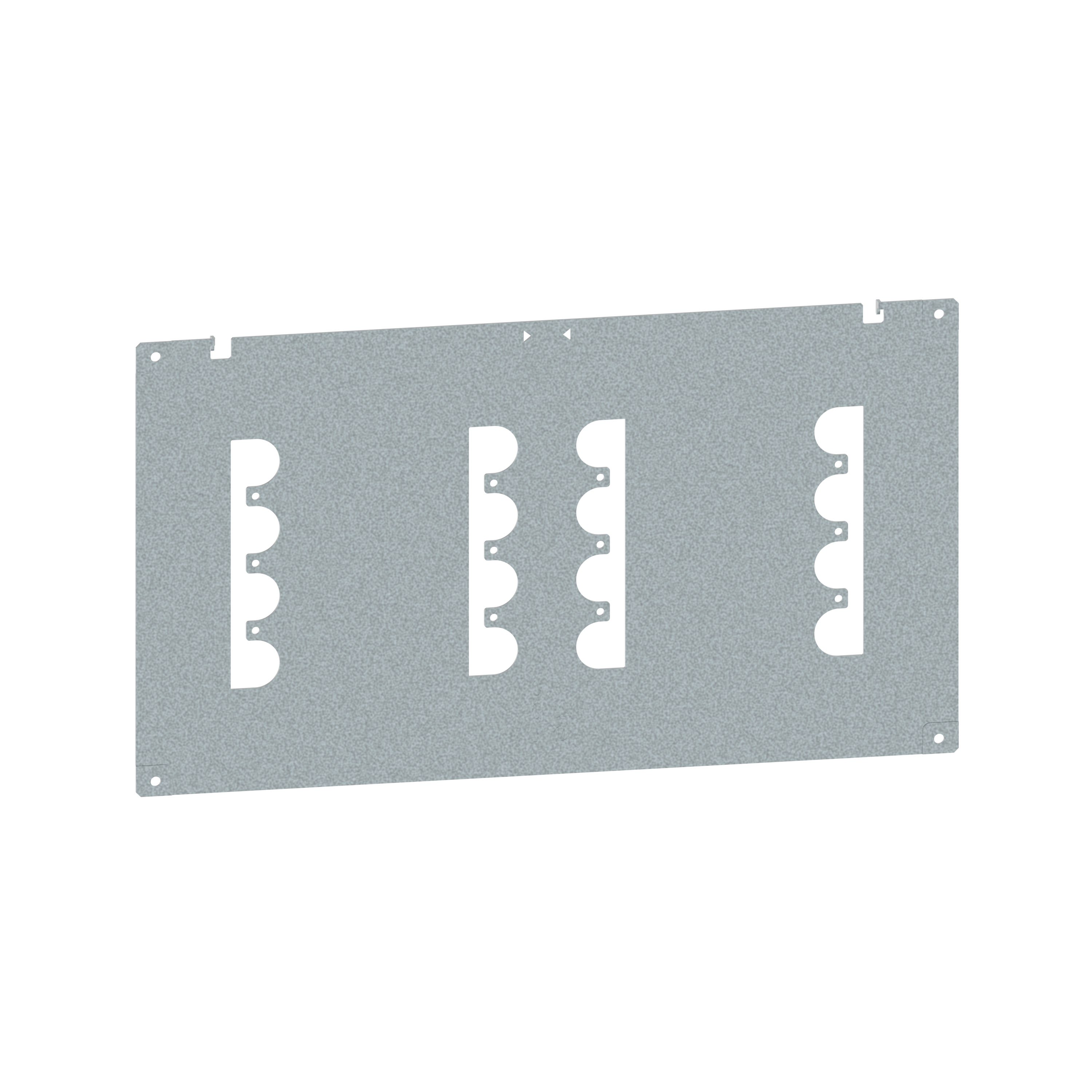 Legrand - Platine 1 DPX3630 horiz fixe diff avec/sans cde L800 XL3HP 6300