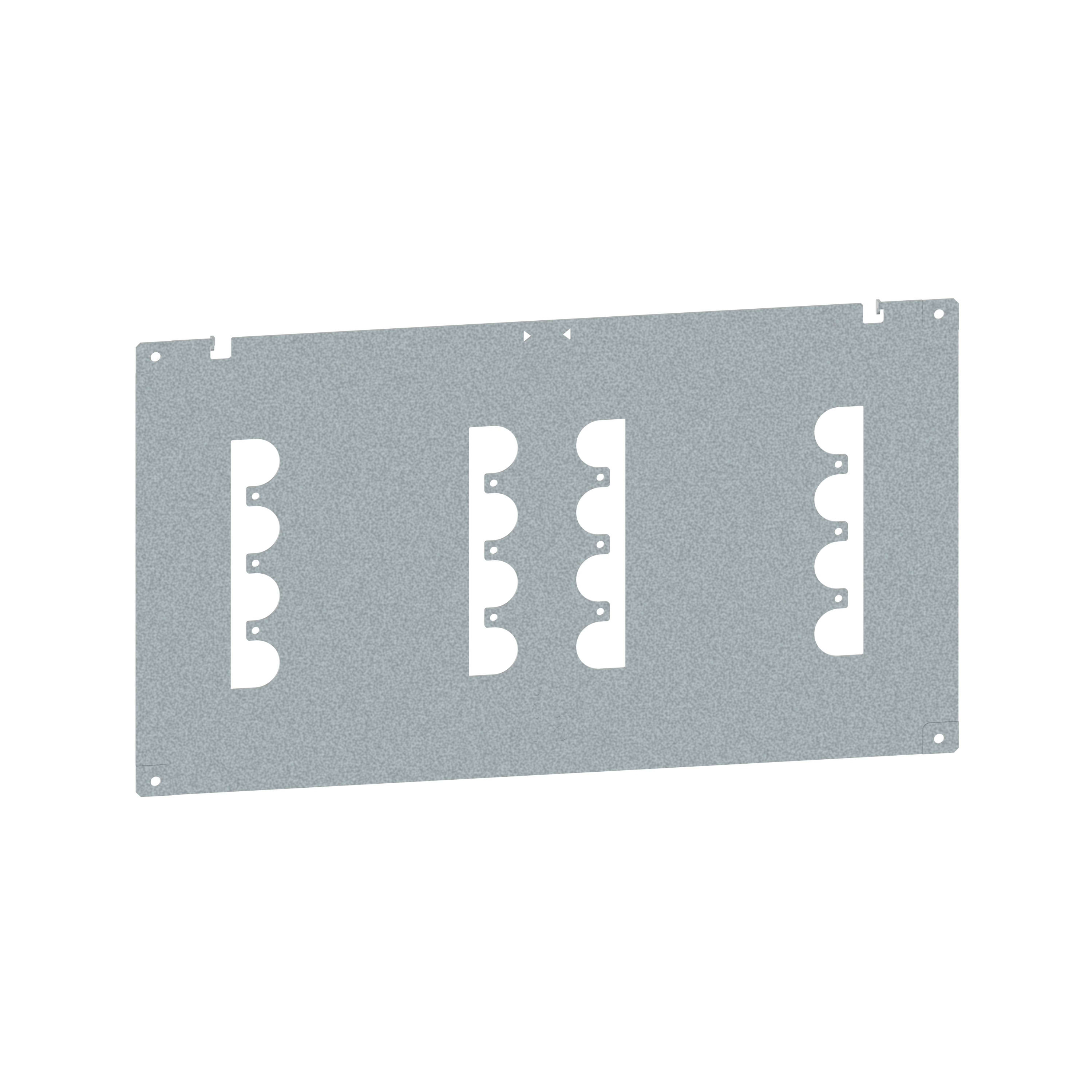 Legrand - Platine 1 DPX3630 horiz fixe diff avec/sans cde L800 XL3HP 6300