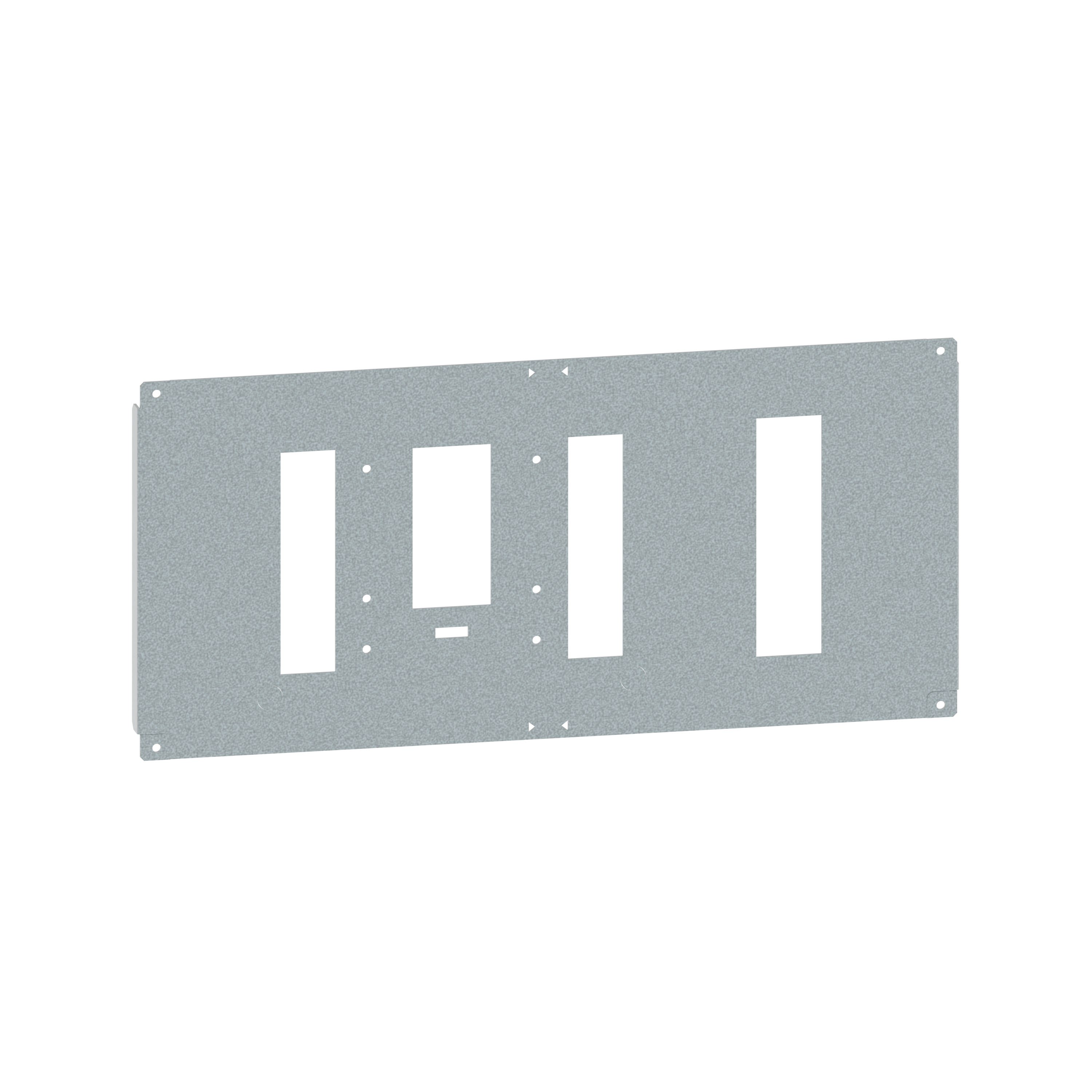 Legrand - Platine 1 DPX3630 horiz extractible diff avec/sans cde L800 XL3HP 6300