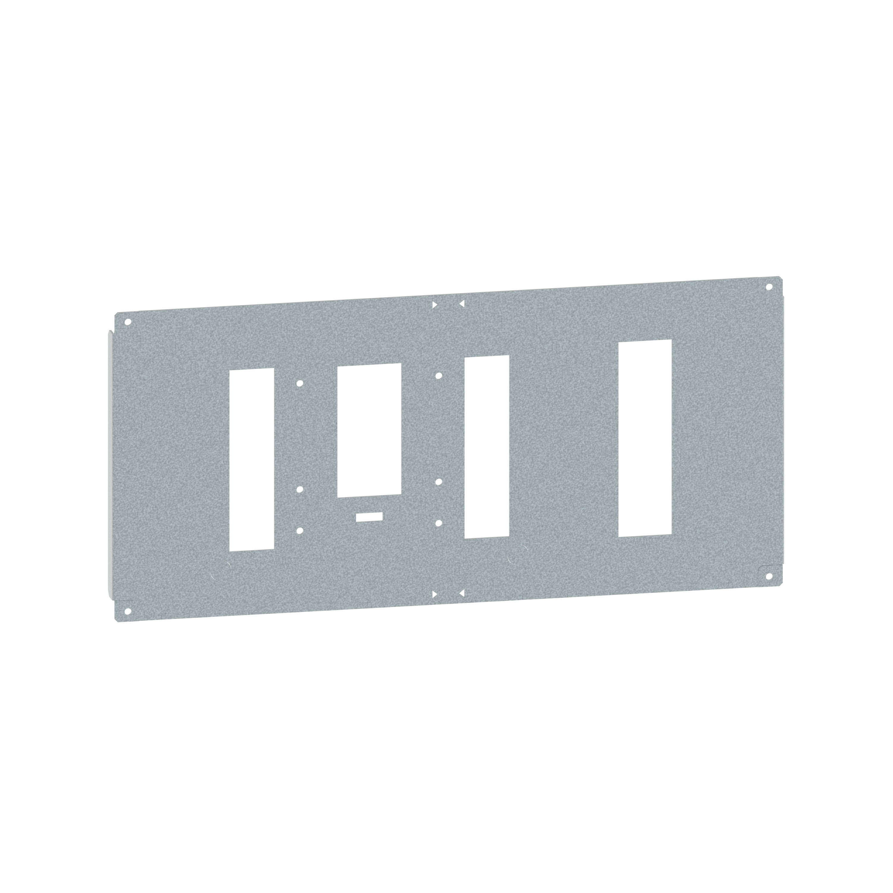 Legrand - Platine 1 DPX3630 horiz extractible diff avec/sans cde L800 XL3HP 6300
