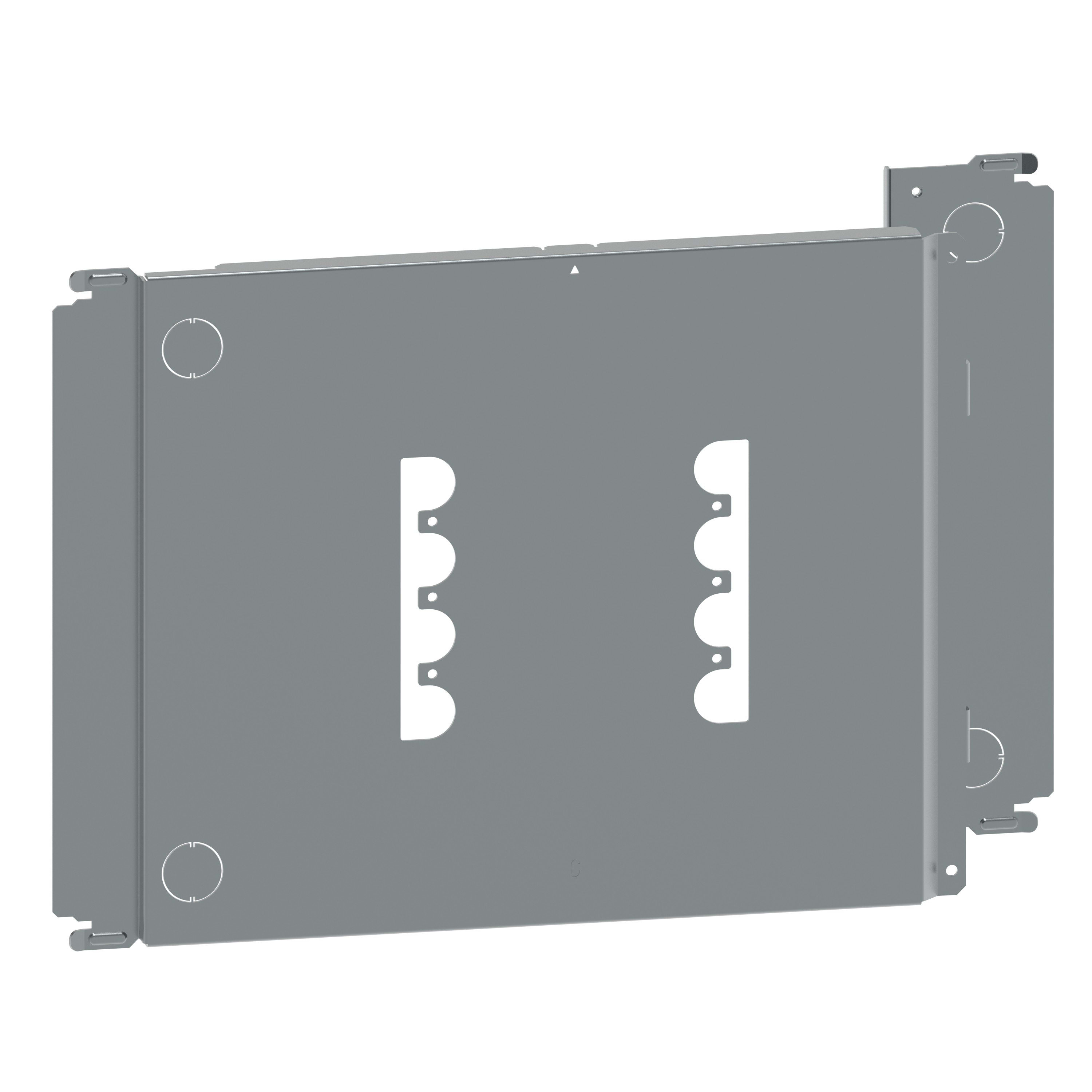 Legrand - Platine Form4 DPX-IS 630 horizontal fixe cde front L800 XL3HP 6300