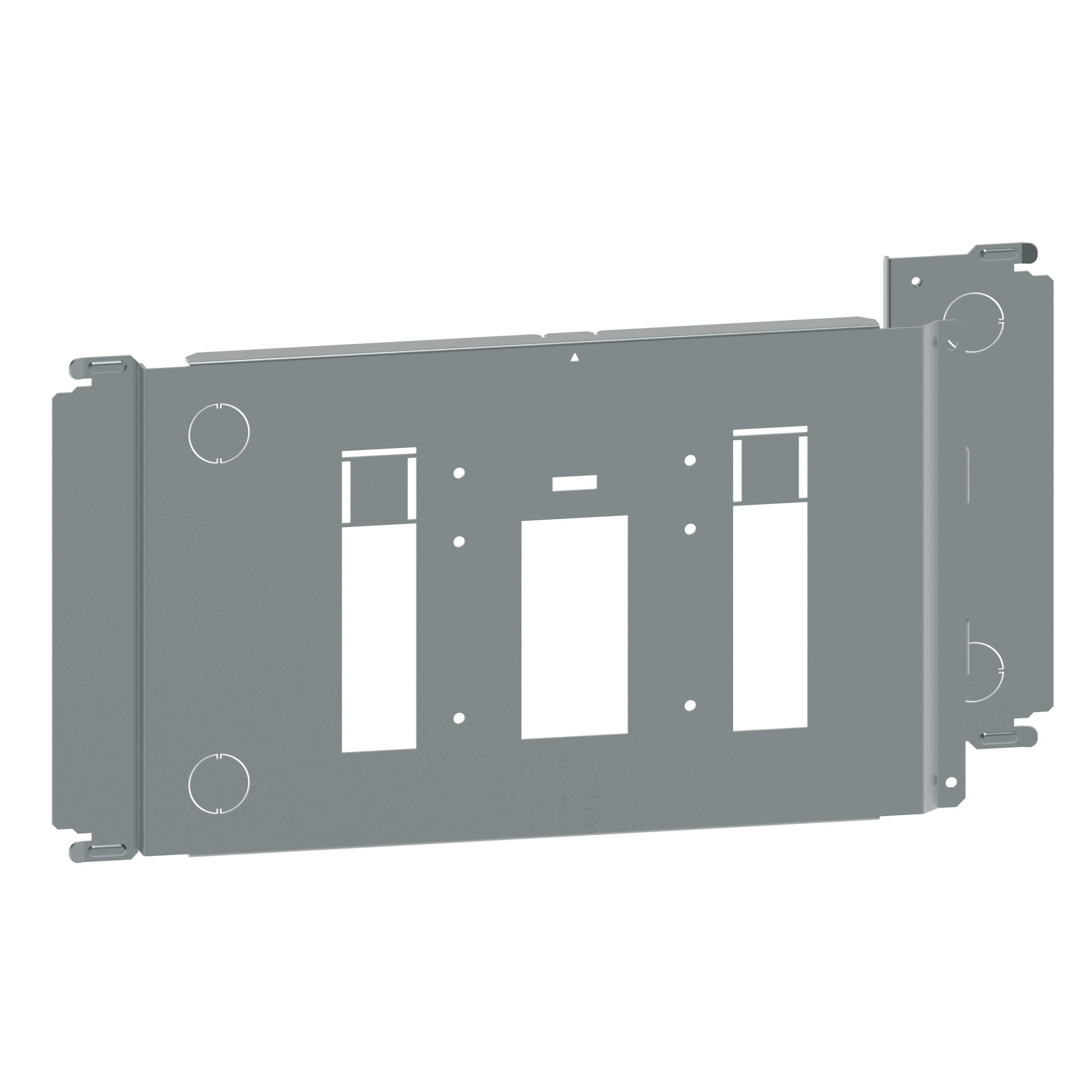Legrand - Platine Form4 DPX3630 horiz extractible avec ou sans cde L600 XL3HP 6300