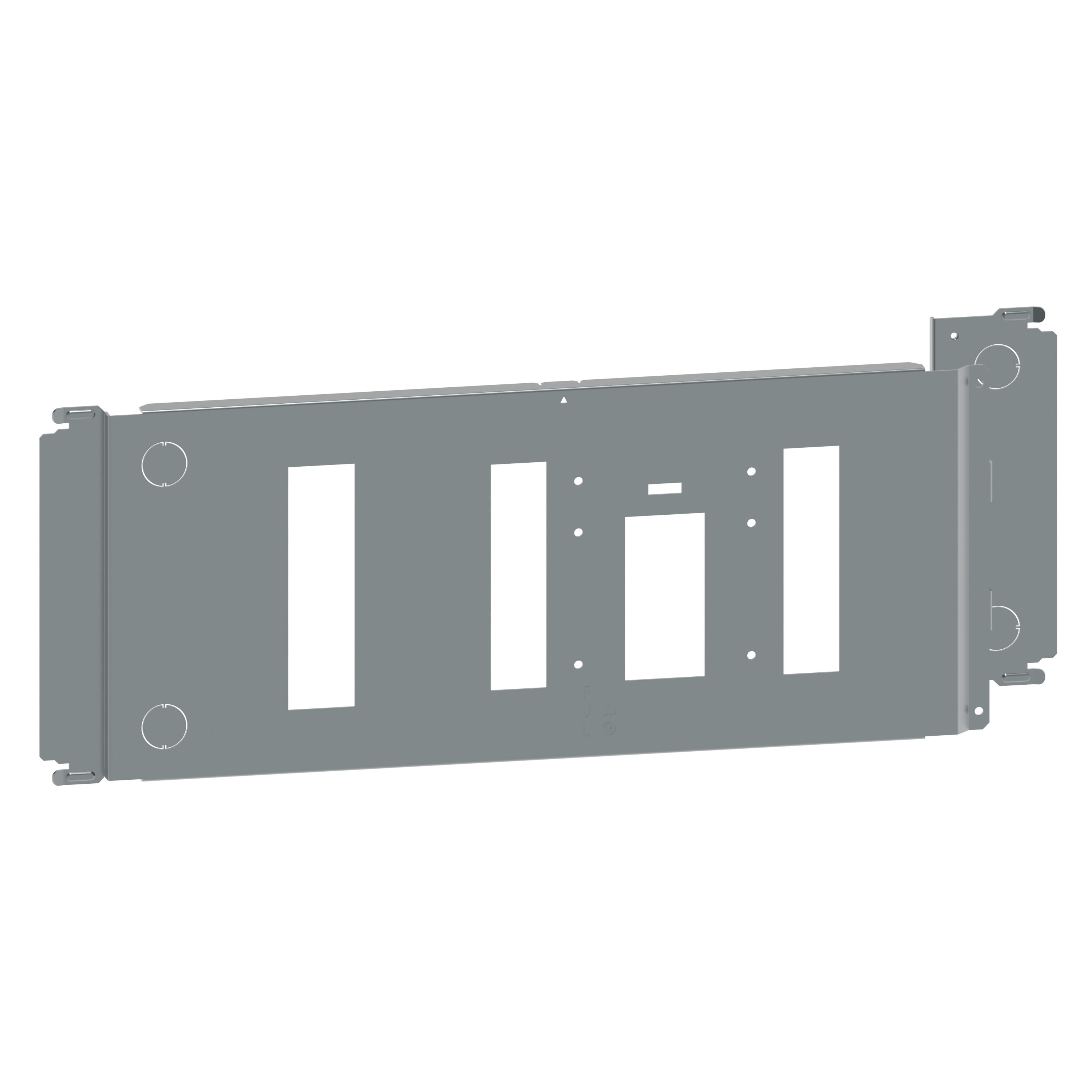 Legrand - Platine Form4 DPX3630 horiz extractible diff avec/sans cde L800 XL3HP 6300