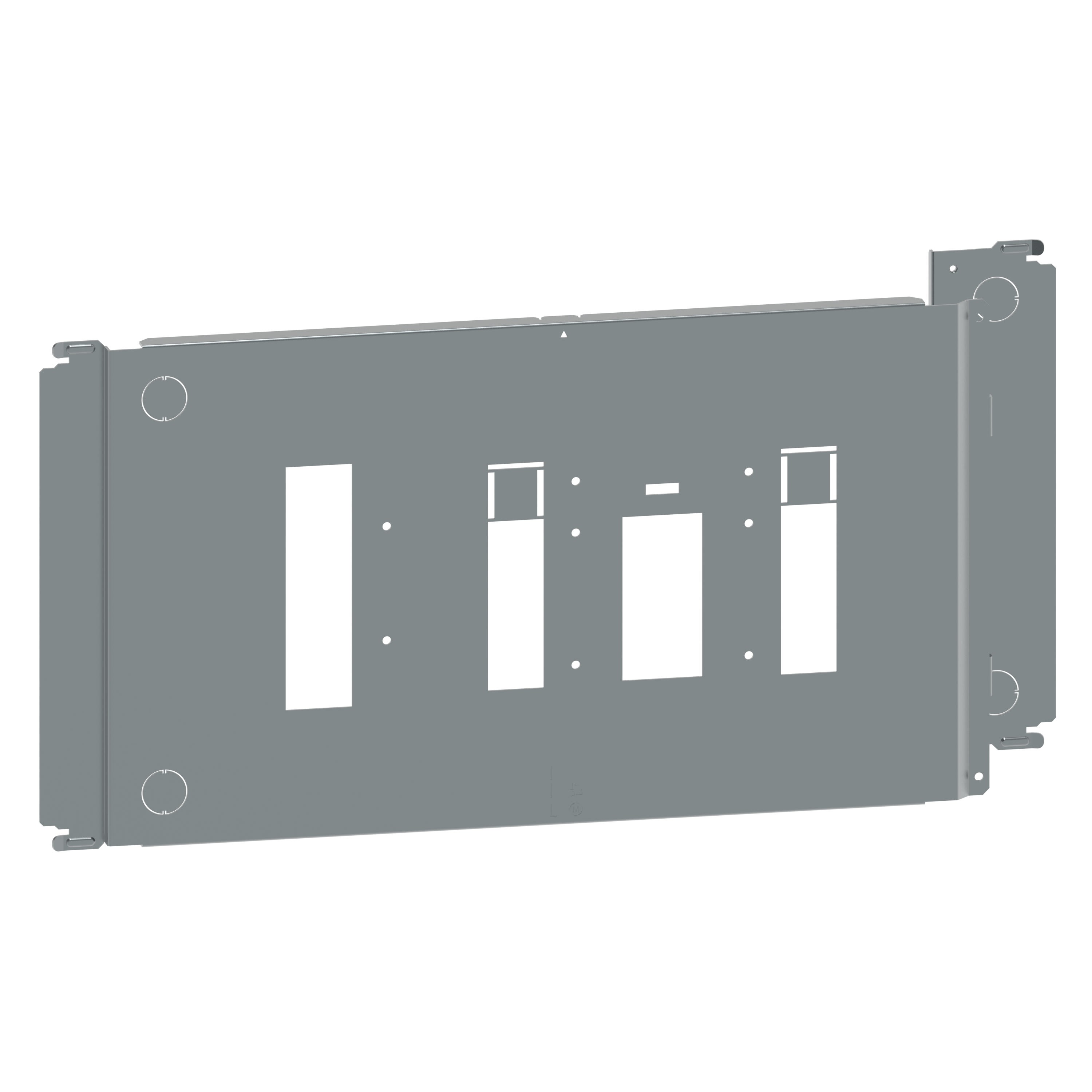 Legrand - Platine Form4 DPX3630 horiz debro diff avec/sans cde L800 XL3HP 6300