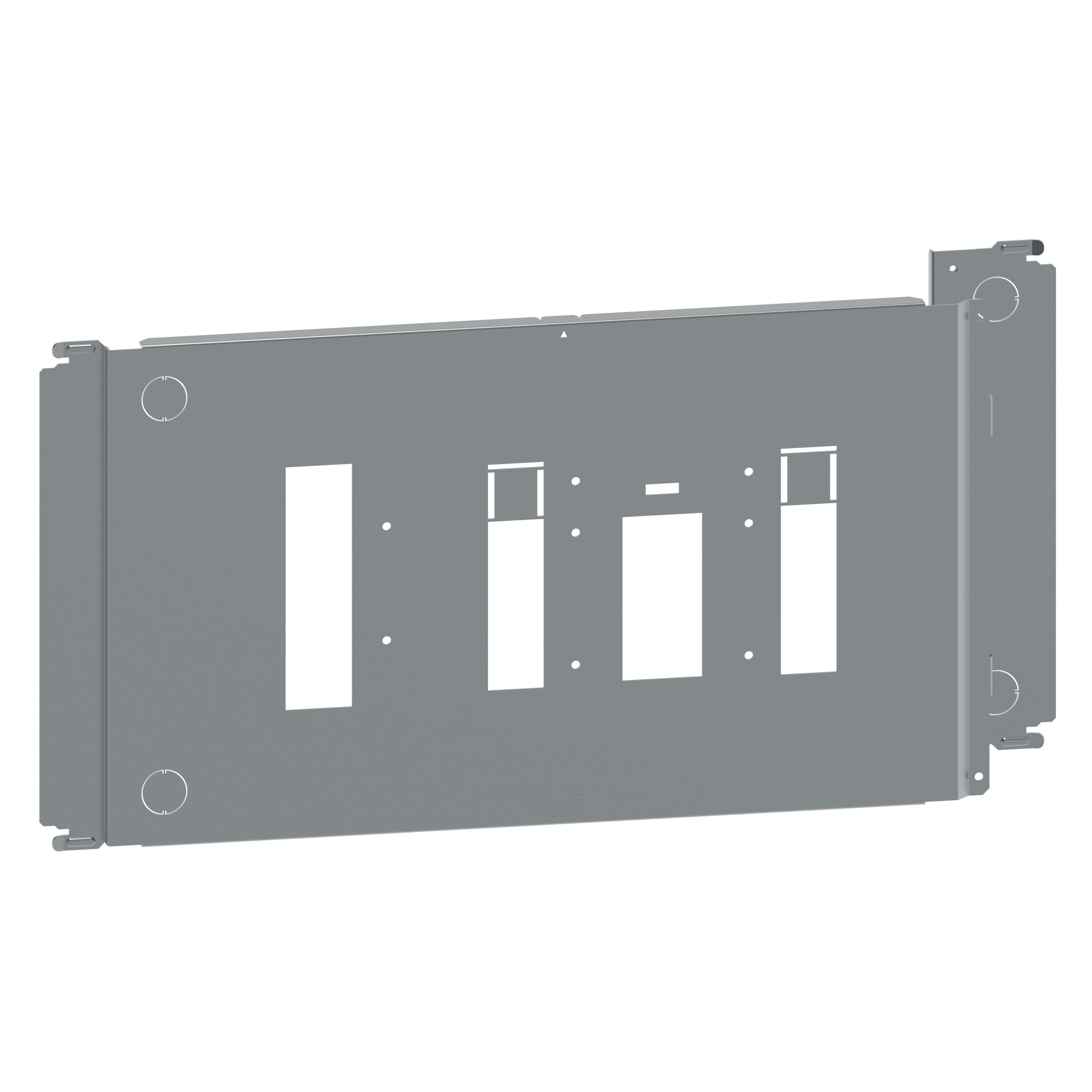 Legrand - Platine Form4 DPX3630 horiz debro diff avec/sans cde L800 XL3HP 6300