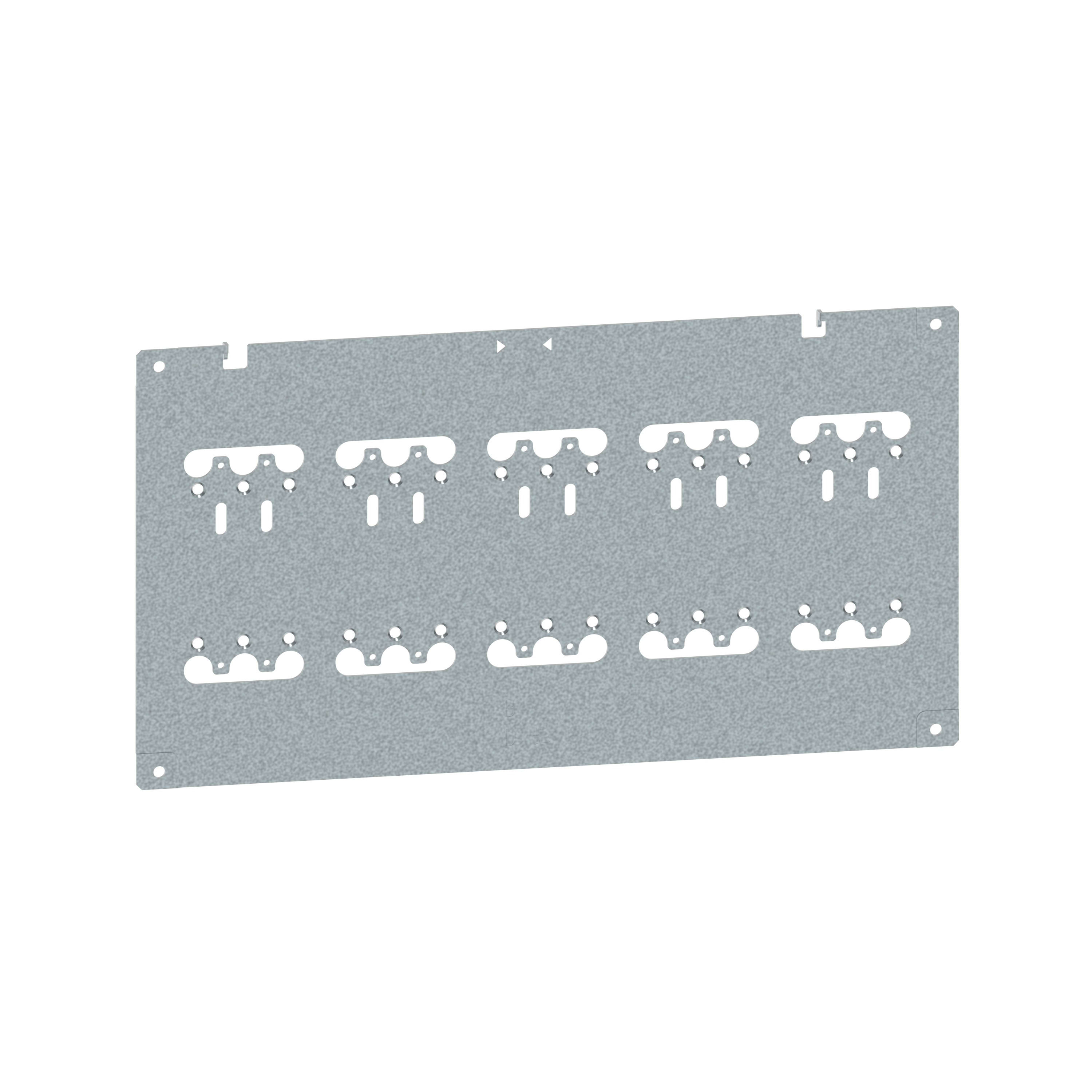 Legrand - Platine 1 à 5 DPX3125HP 3P vertical fixe cde L600/800 XL3HP 6300