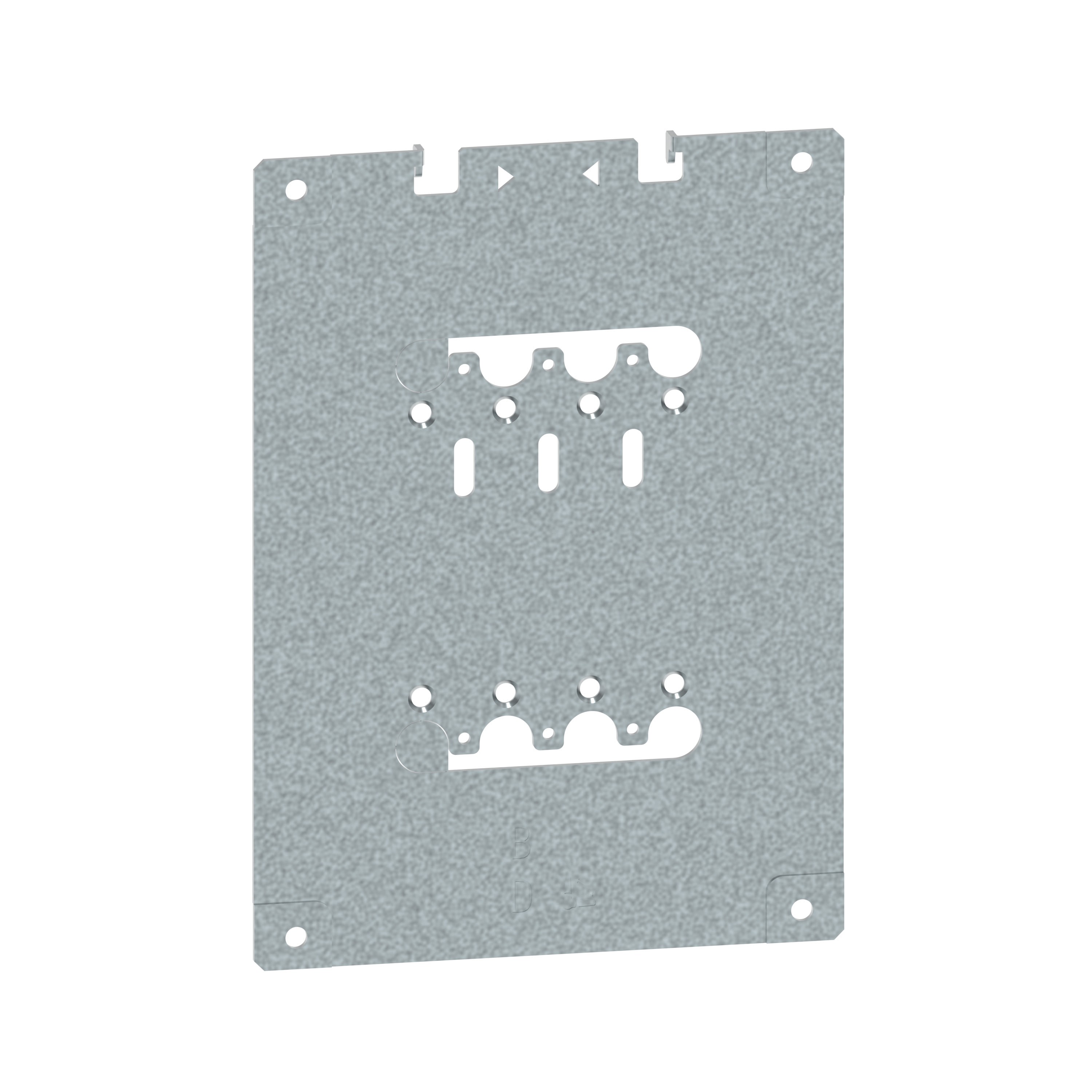 Legrand - Platine 1 DPX3125HP 3P/4P vertical fixe cde L450/600/800 XL3HP 6300
