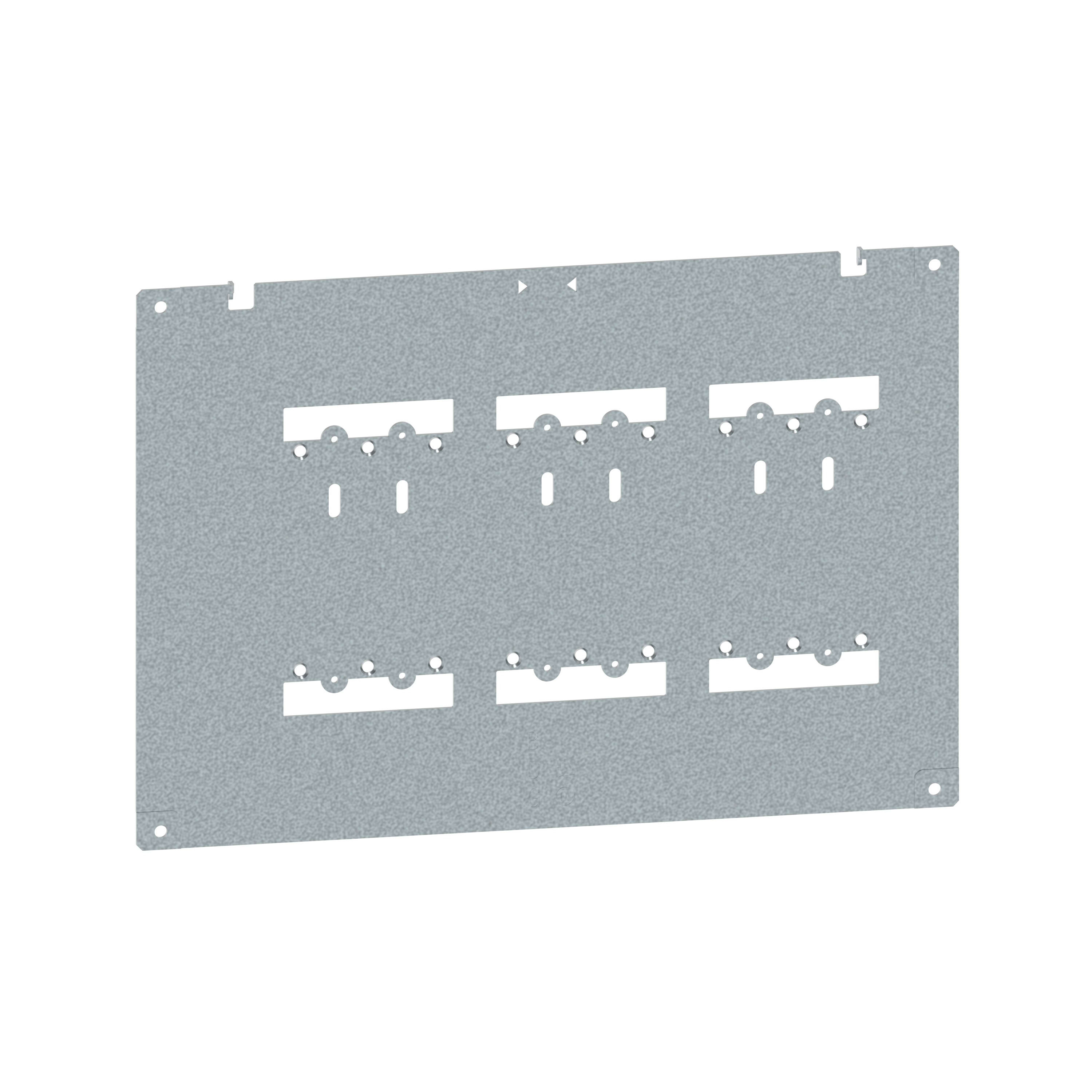 Legrand - Platine 1 à 3 DPX3250HP 3P vertical fixe cde L600/800 XL3HP 6300