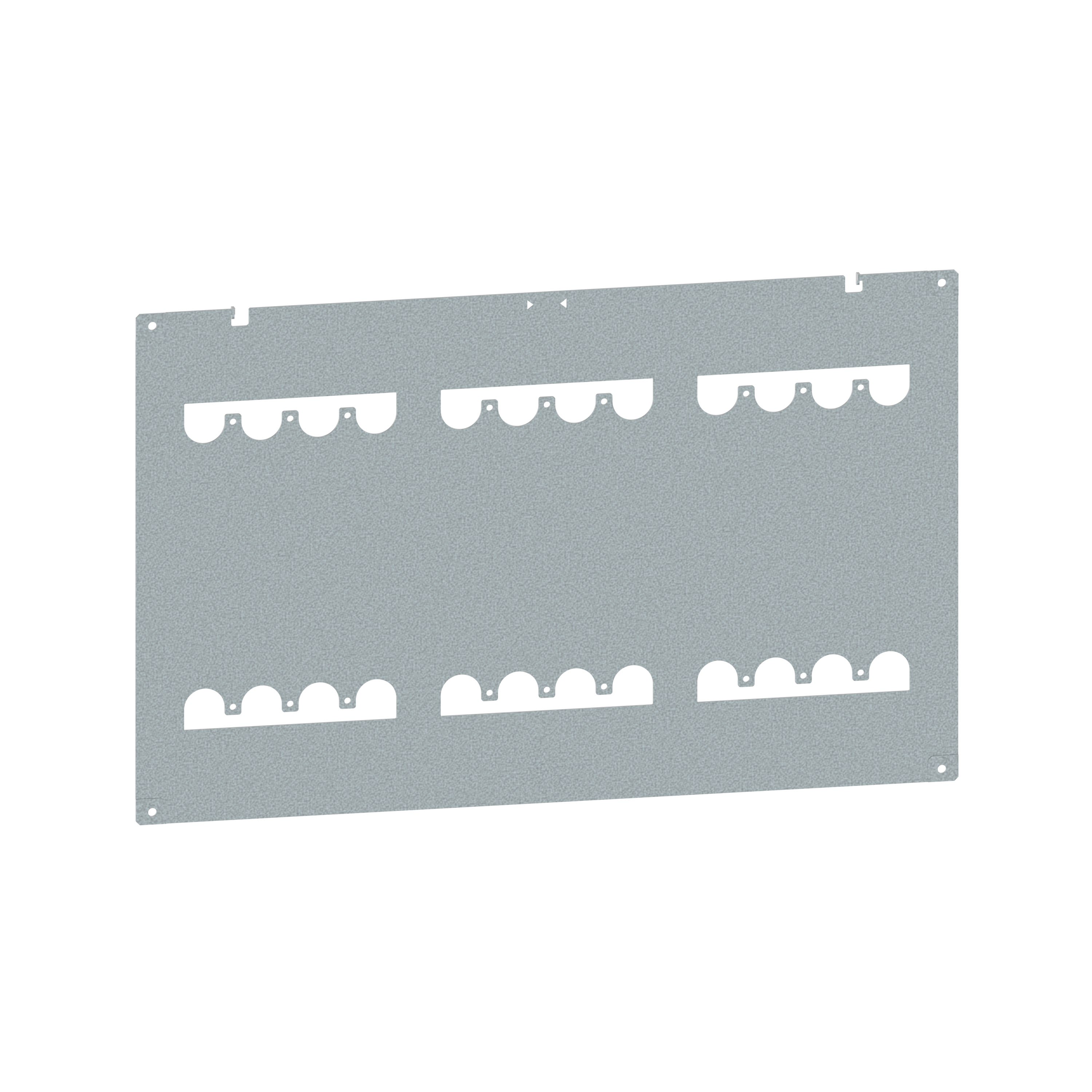 Legrand - Platine 1 à 3 DPX3630 vertical fixe cde L800 XL3HP 6300