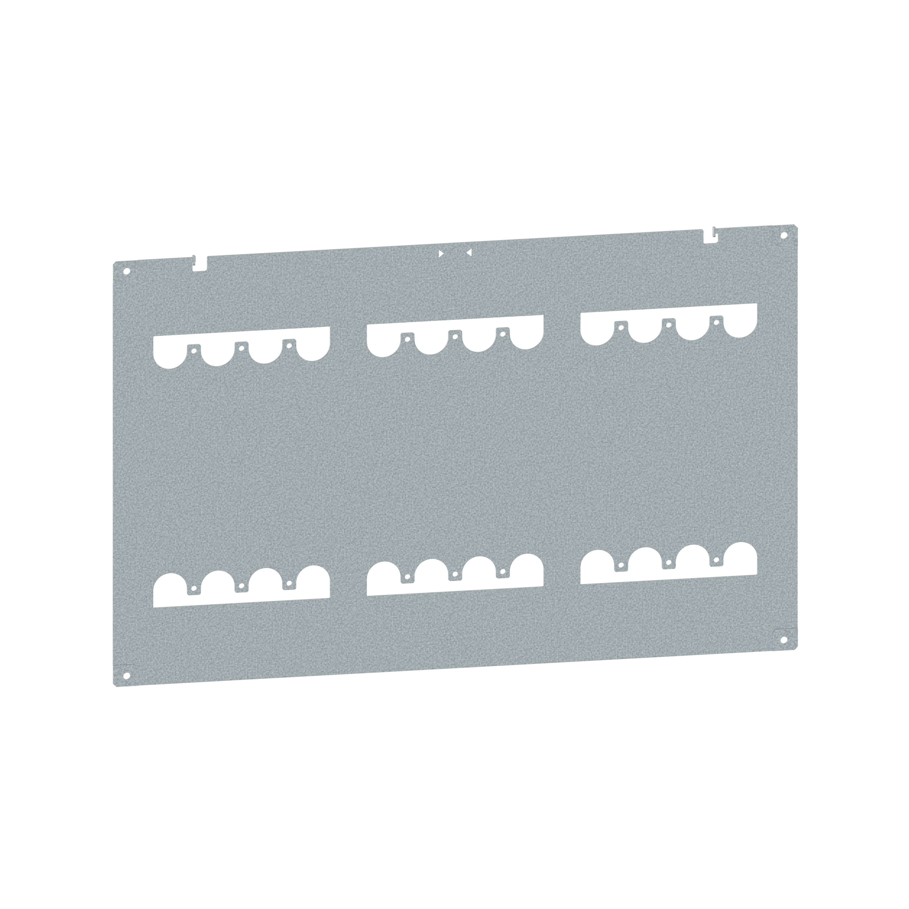 Legrand - Platine 1 à 3 DPX3630 vertical fixe cde L800 XL3HP 6300