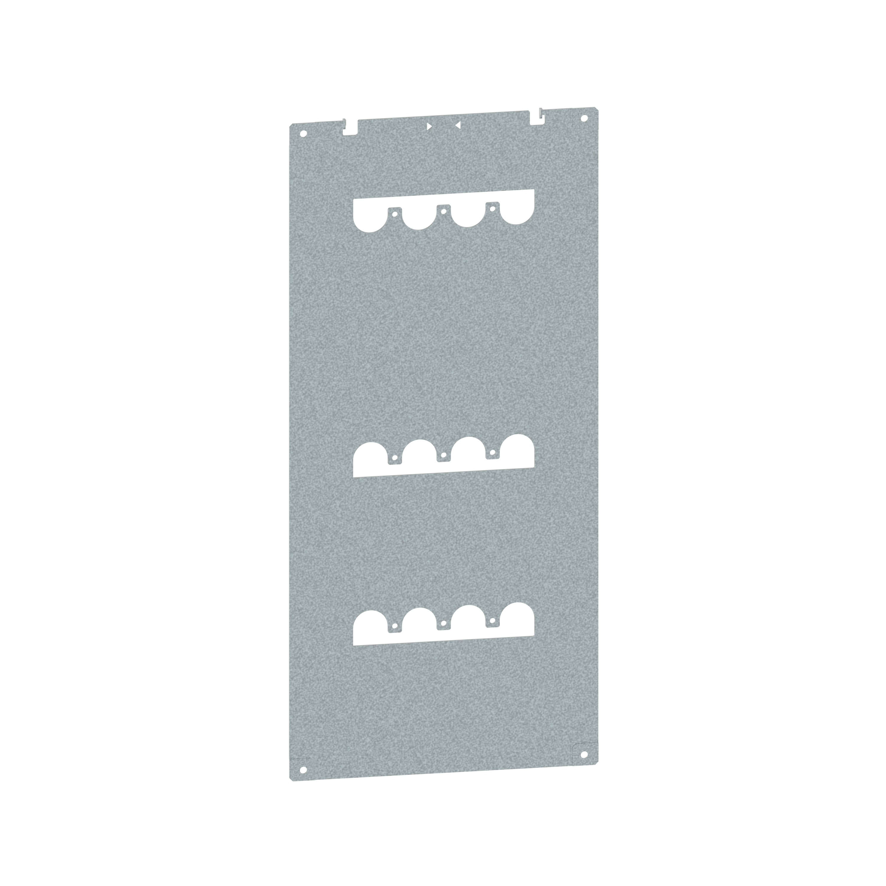 Legrand - Platine 1 DPX3630 vertical fixe diff cde L450/600/800 XL3HP 6300