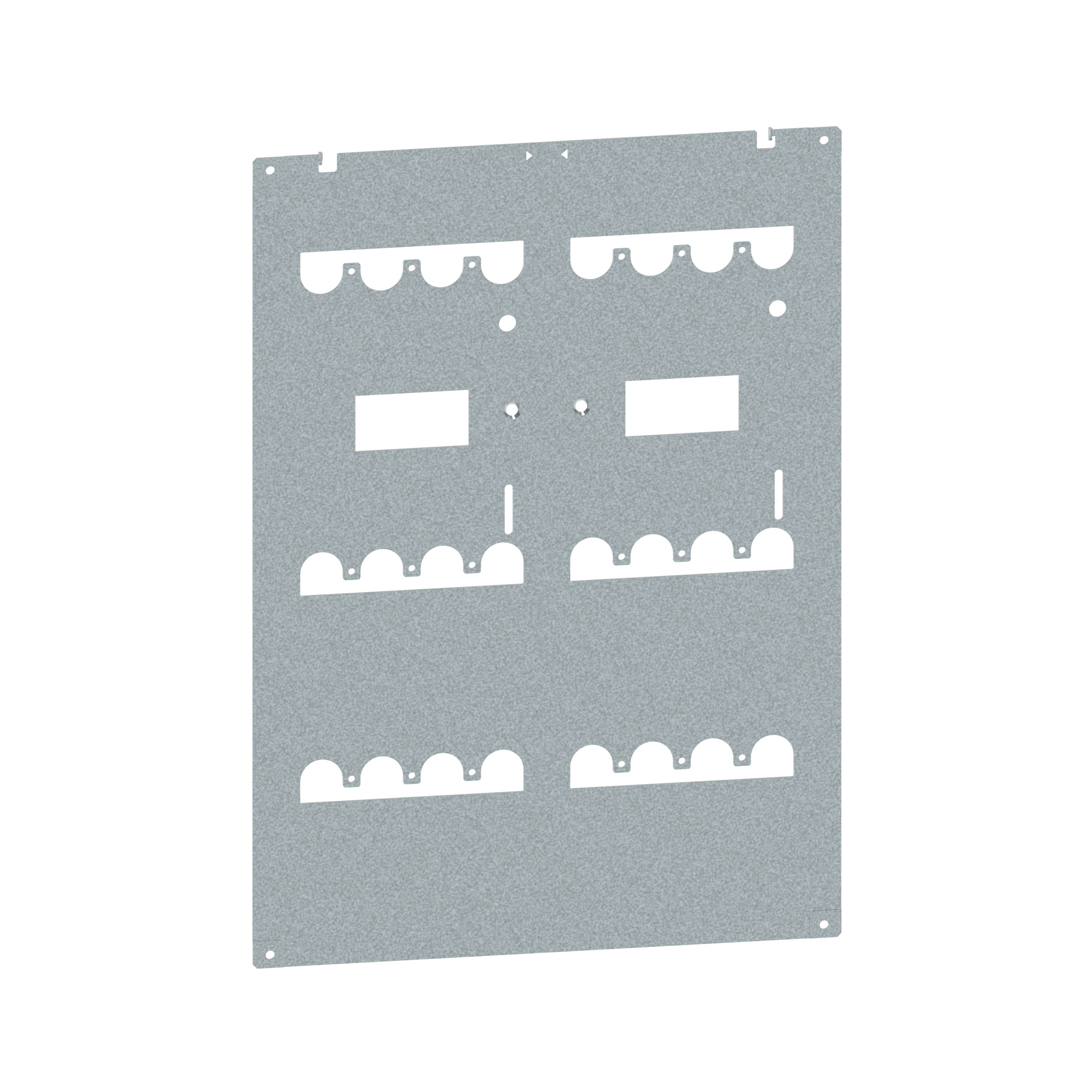 Legrand - Platine 2 DPX3630 vertical fixe diff inverseur source L600 XL3HP 6300