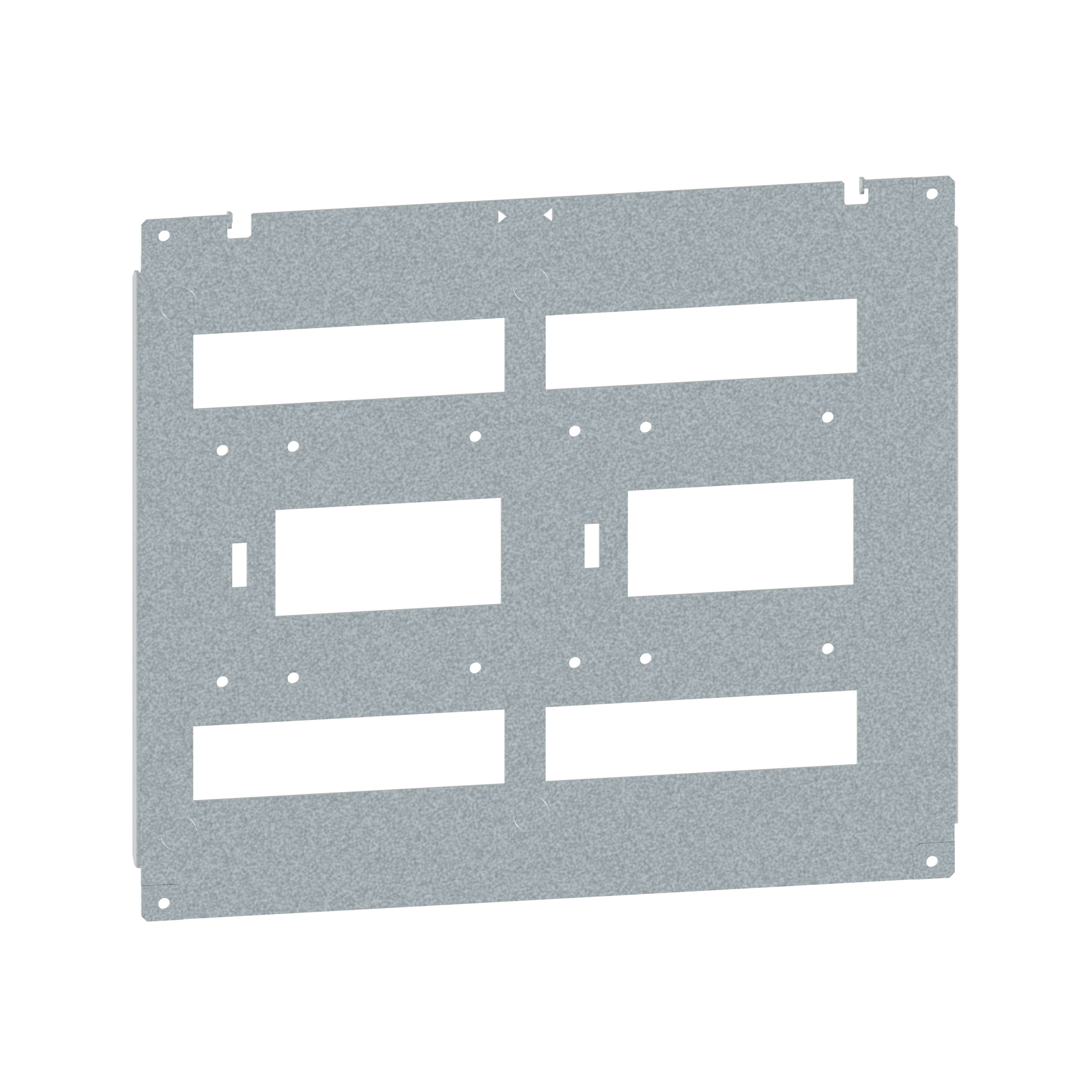 Legrand - Platine 1 ou 2 DPX3630 vertical extractible cde L600 XL3HP 6300
