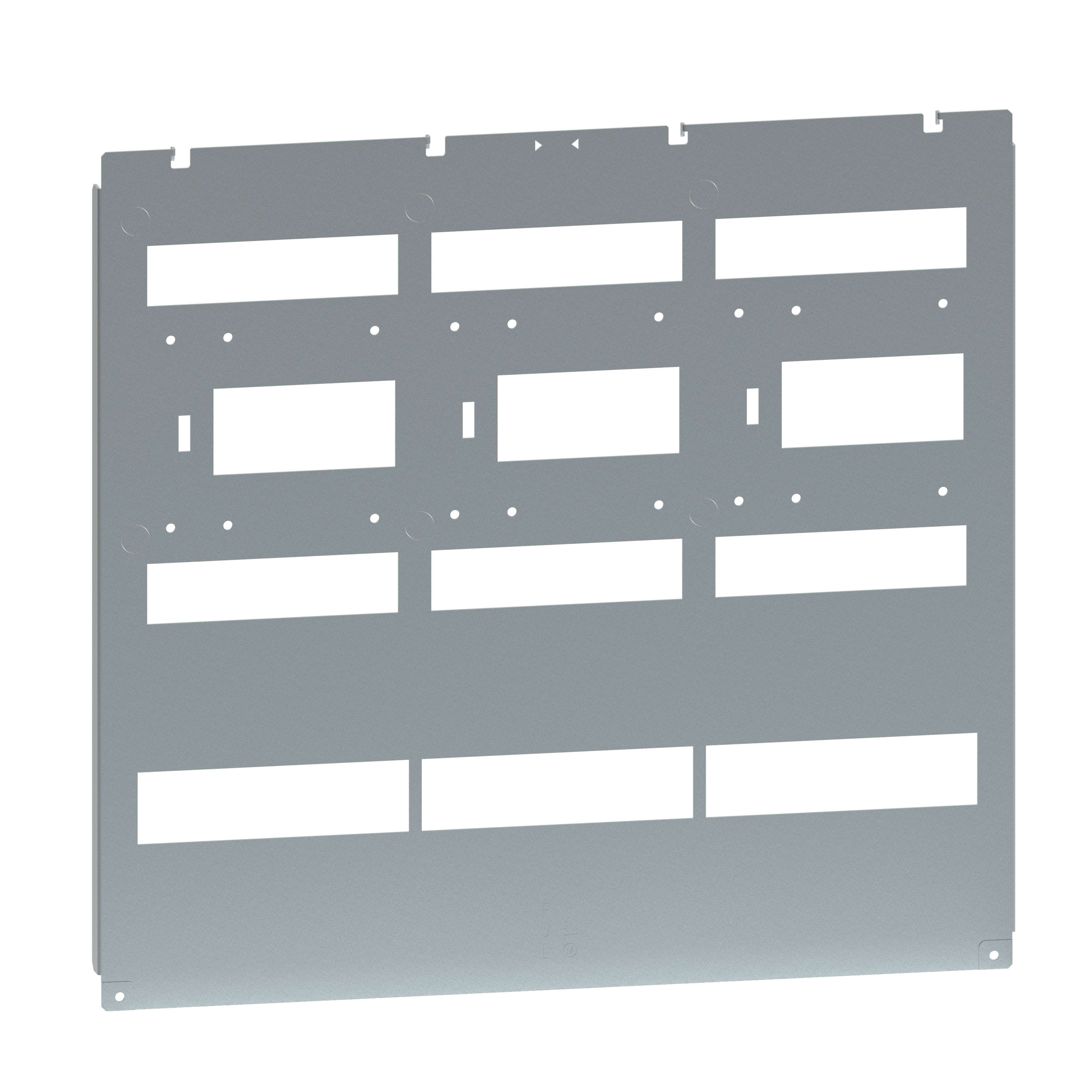 Legrand - Platine 1 à 3 DPX3630 vertical extractible diff cde L800 XL3HP 6300