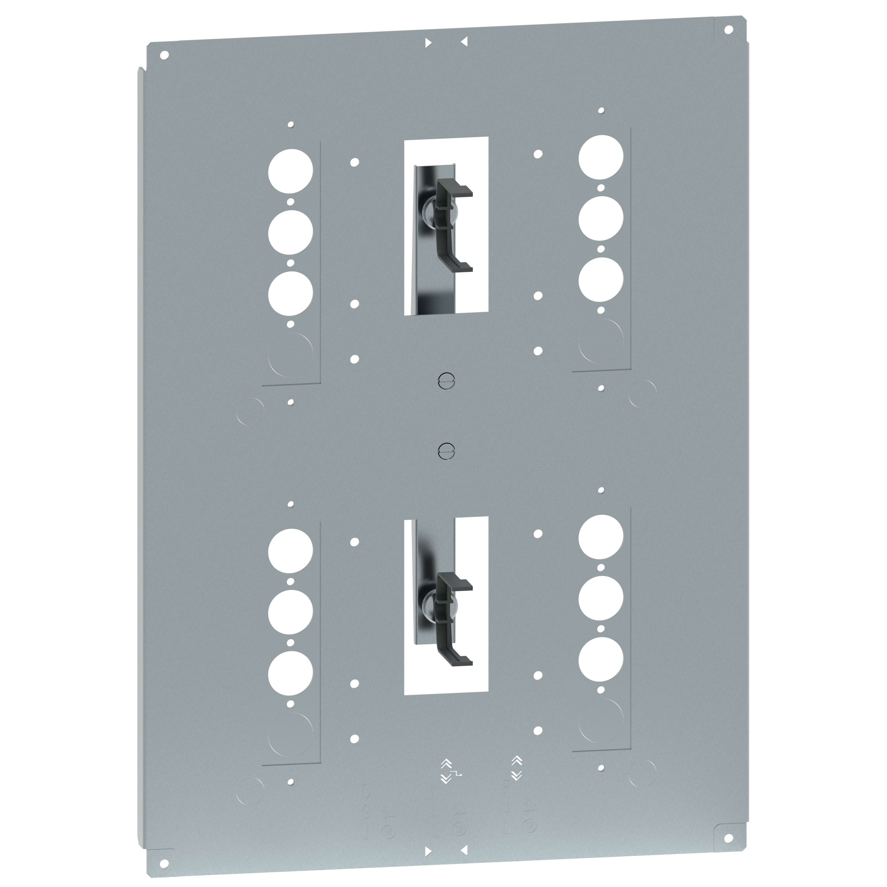 Legrand - Platine 2 DPX3630 vertical inverseur source L800 XL3HP 6300