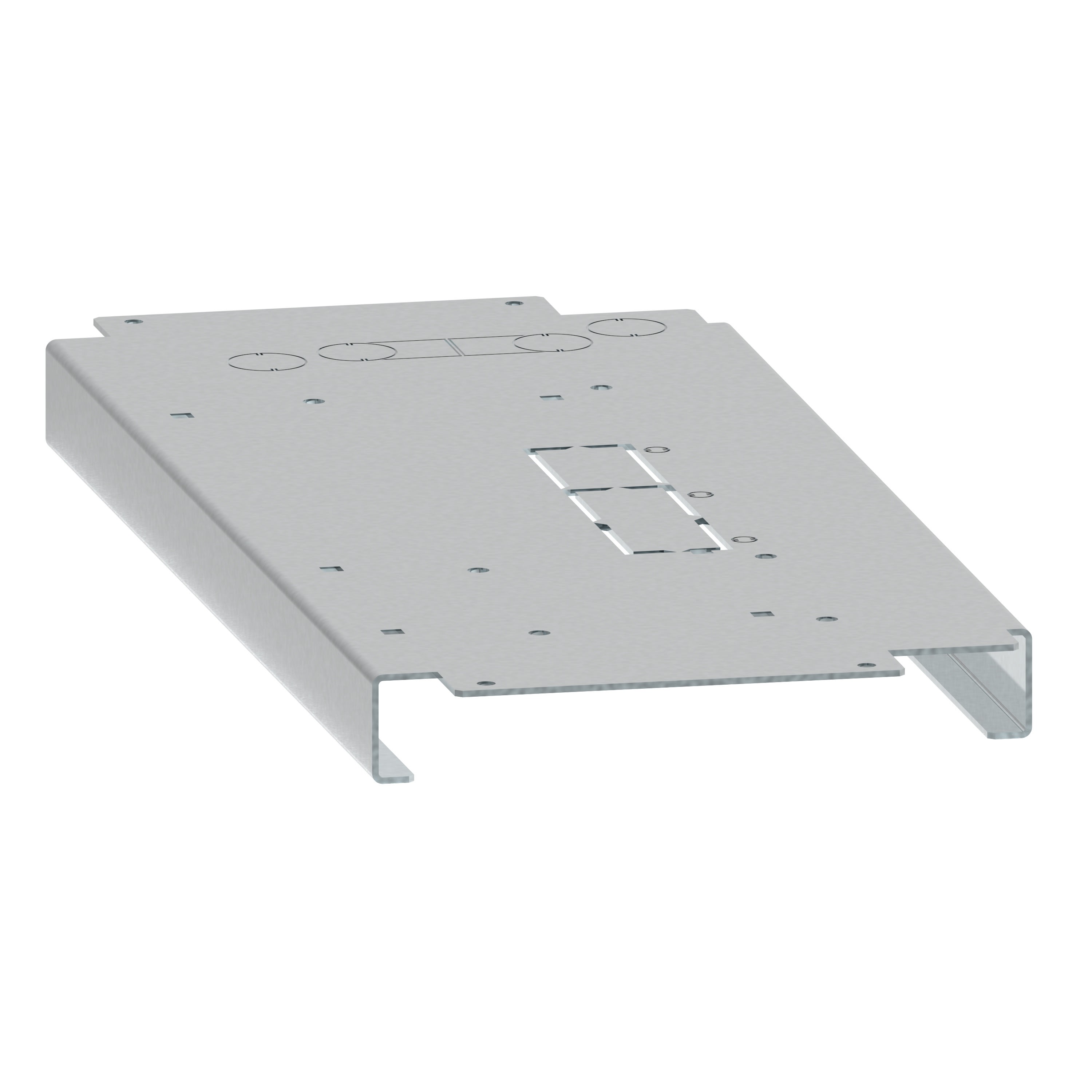 Legrand - Platine 1 DMX32500/4000 taille 2 vertical version fixe/debro L800 XL3HP 6300