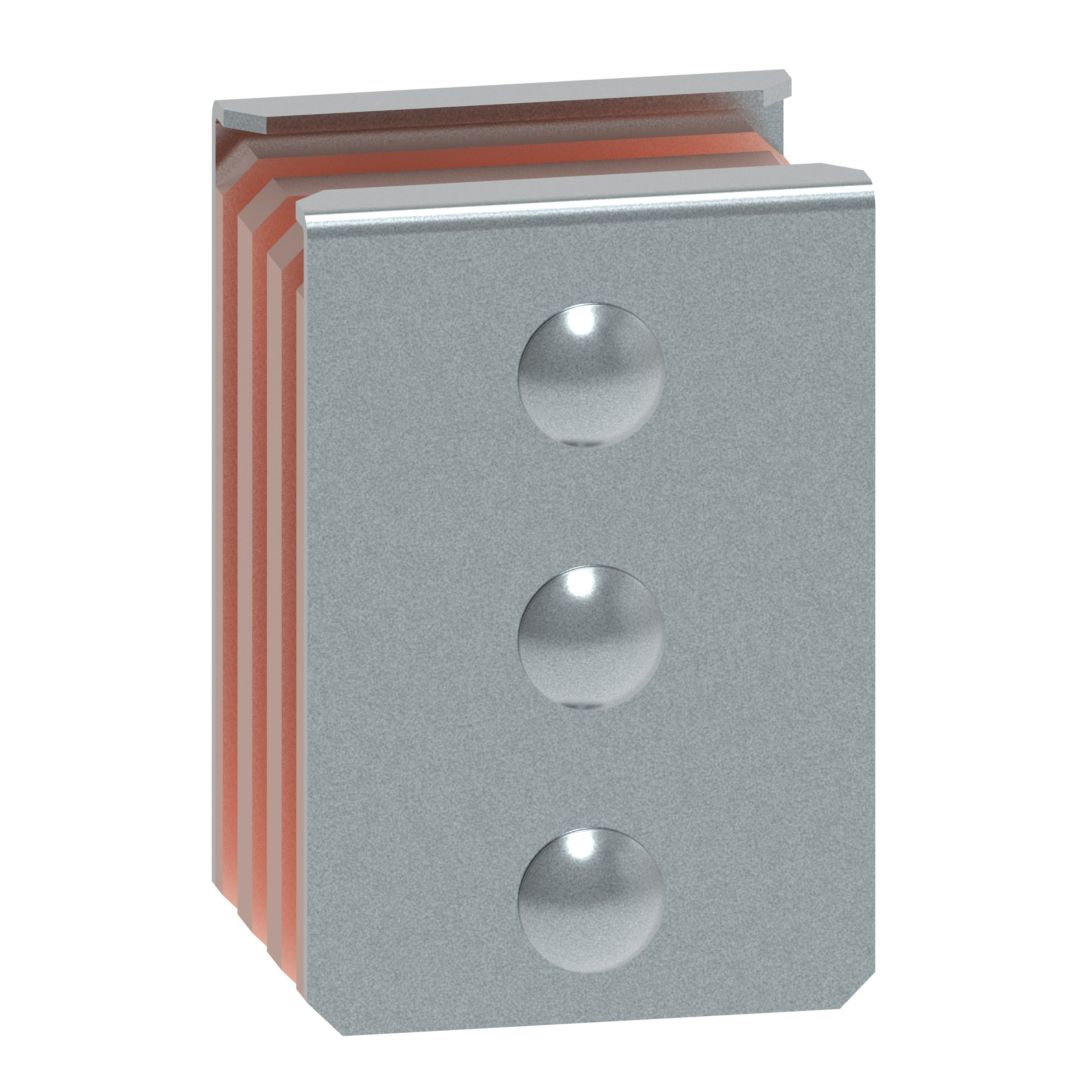 Legrand - Eclisse 3 barres cuivre 120x10mm XL3HP 6300