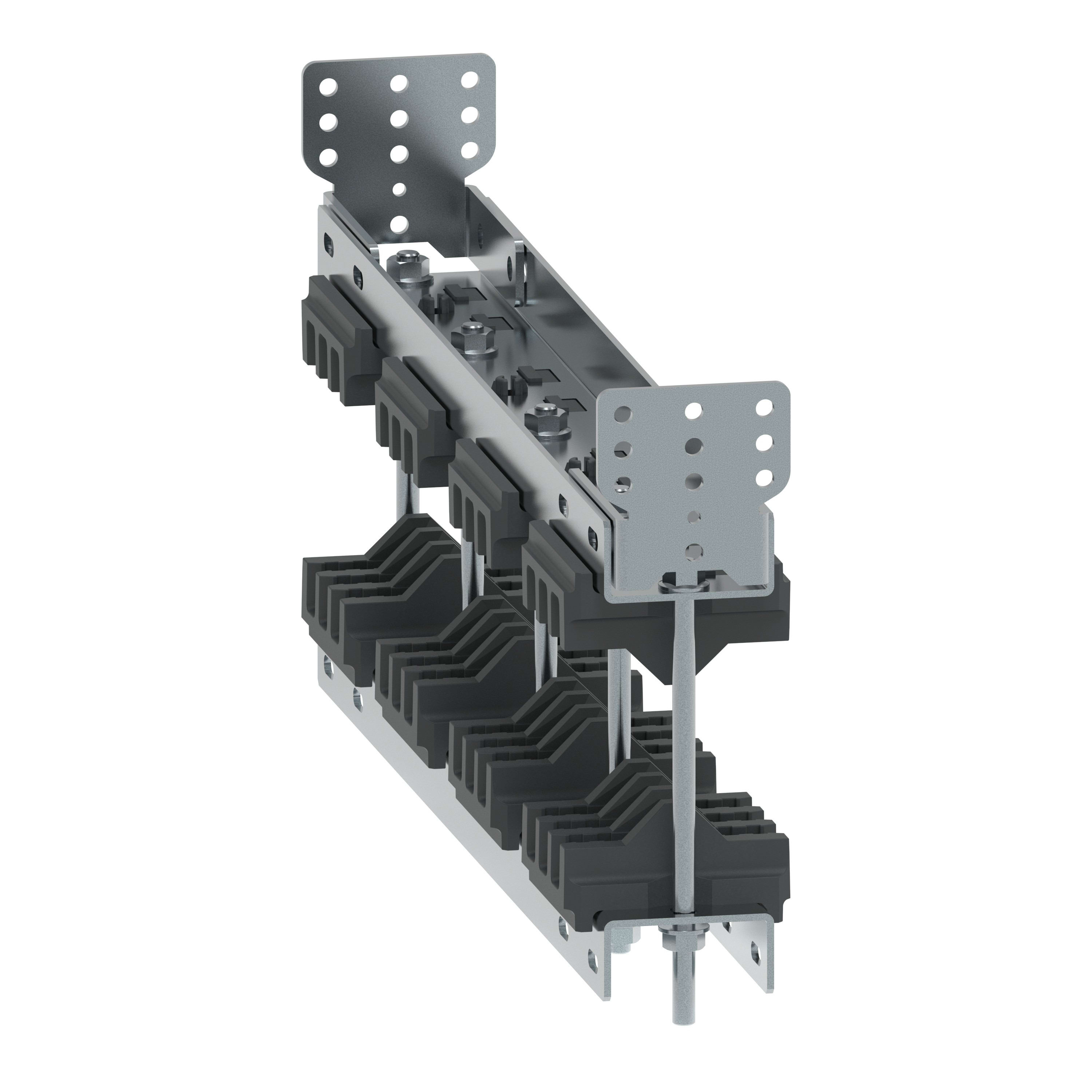 Legrand - Support JDB prof 600mm entraxe 125 barres Cuivre ép. 10mm alignées XL3HP 6300