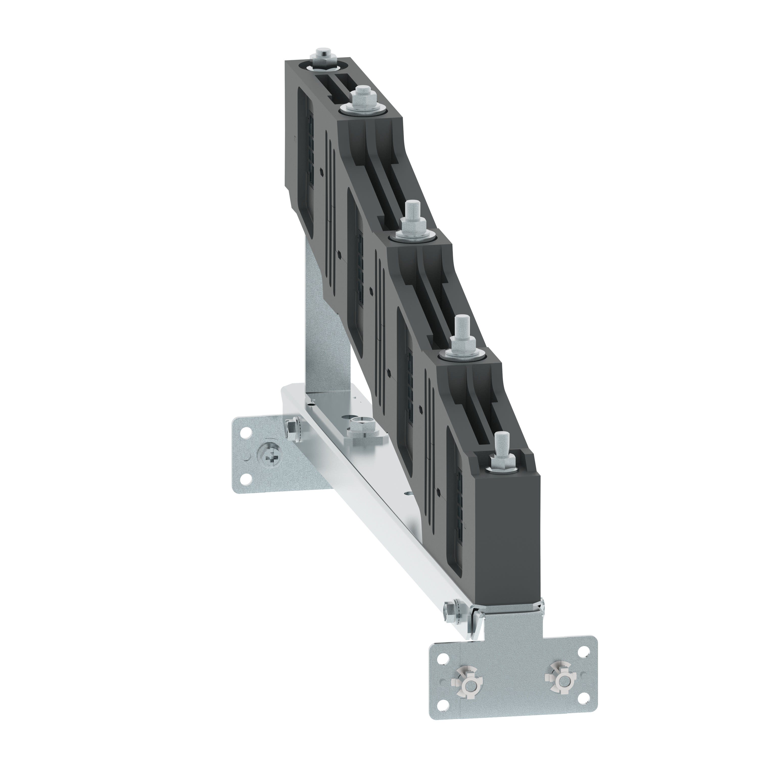 Legrand - Support JDB prof 600mm entraxe 125mm barres Al décalées XL3HP 6300