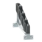 Legrand - Support JDB prof 600mm entraxe 125mm barres Al décalées XL3HP 6300