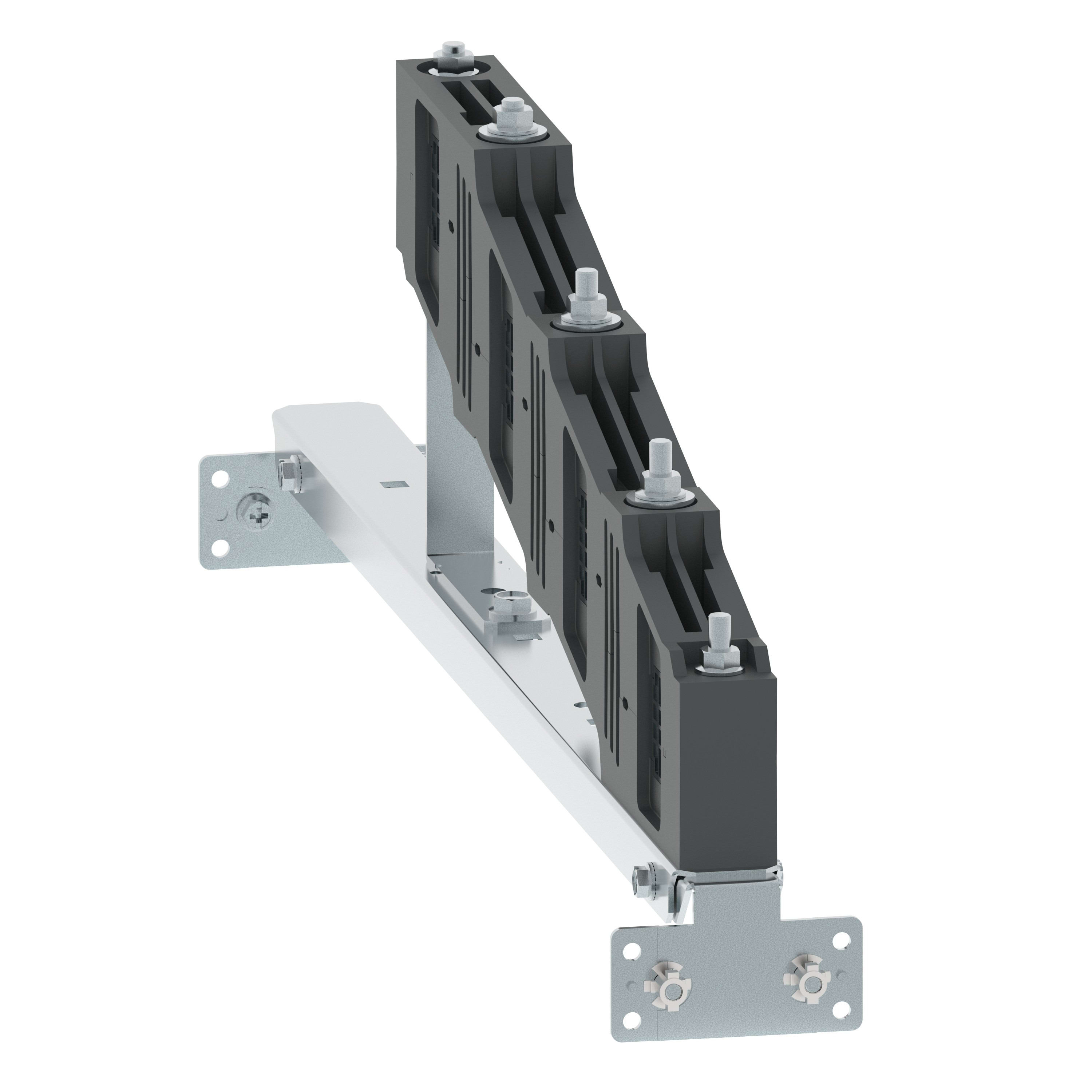 Legrand - Support JDB prof 800mm entraxe 125mm barres Al décalées XL3HP 6300