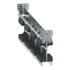 Legrand - Support JDB prof 800mm entraxe 175 barres Cuivre ép. 10mm alignées XL3HP 6300