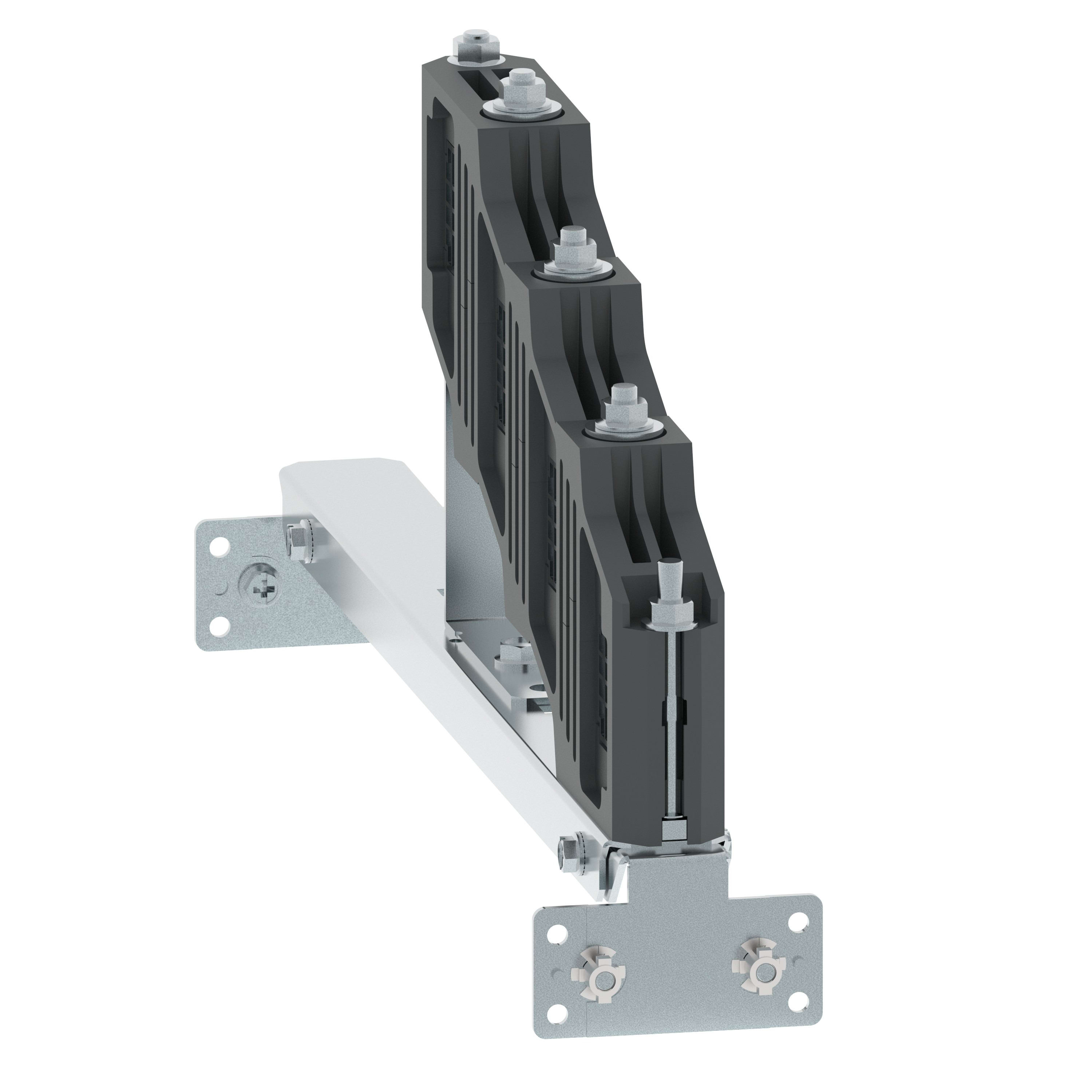 Legrand - Support JDB prof 1200mm entraxe 75mm barres Al décalées XL3HP 6300