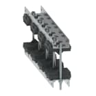 Legrand - Support volant JDB entraxe 125mm barres Cuivre H ép5mm + Al alignées XL3HP 6300