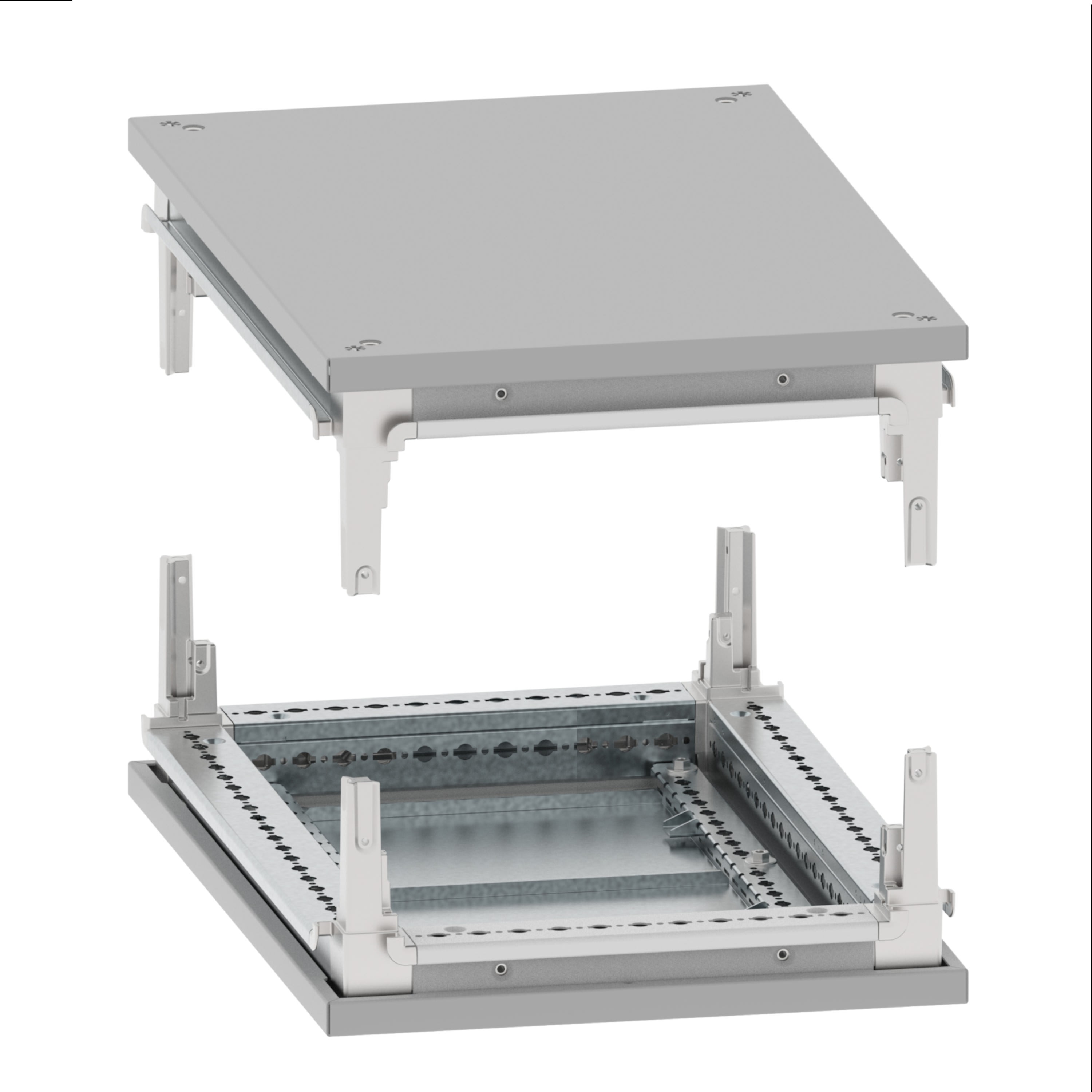 Legrand - Toit/base largeur 400mm x profondeur 400mm XL3HP 6300