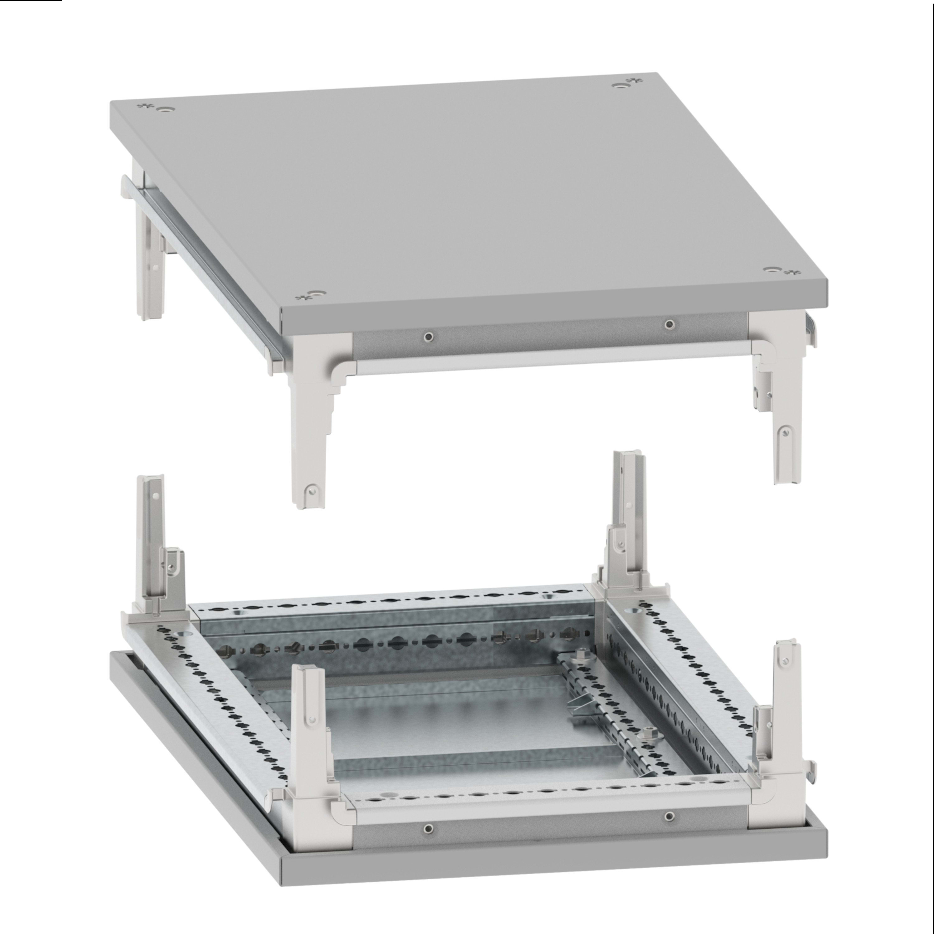 Legrand - Toit/base largeur 400mm x profondeur 600mm XL3HP 6300