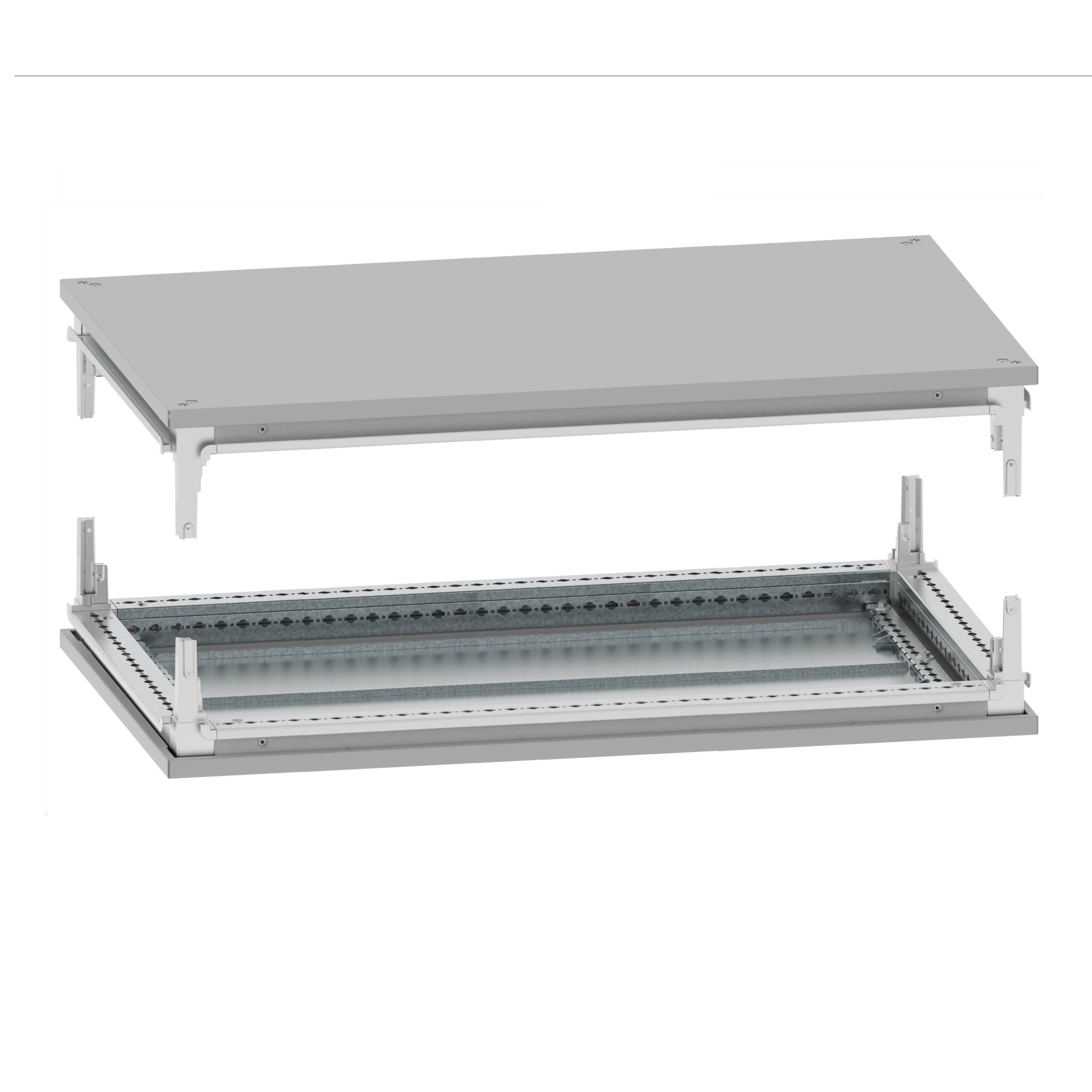 Legrand - Toit/base largeur 1000mm x profondeur 400mm XL3HP 6300