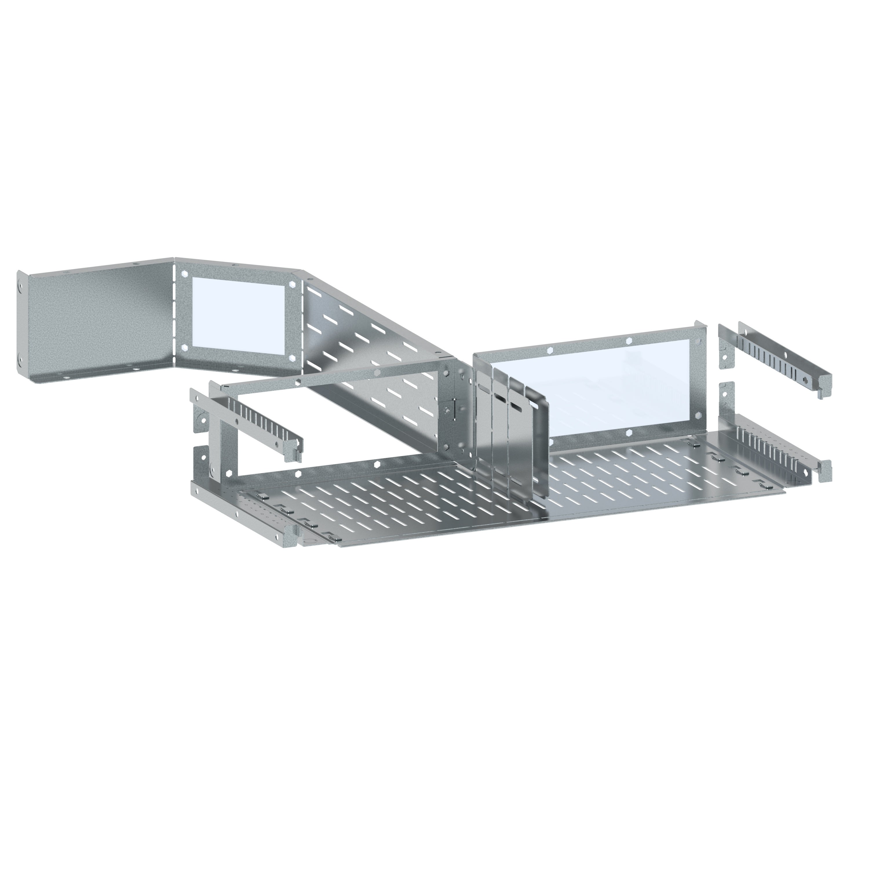 Legrand - Kit pour unité fonctionnelle forme 4 prises arriere H 150mm L 800mm XL3HP 6300