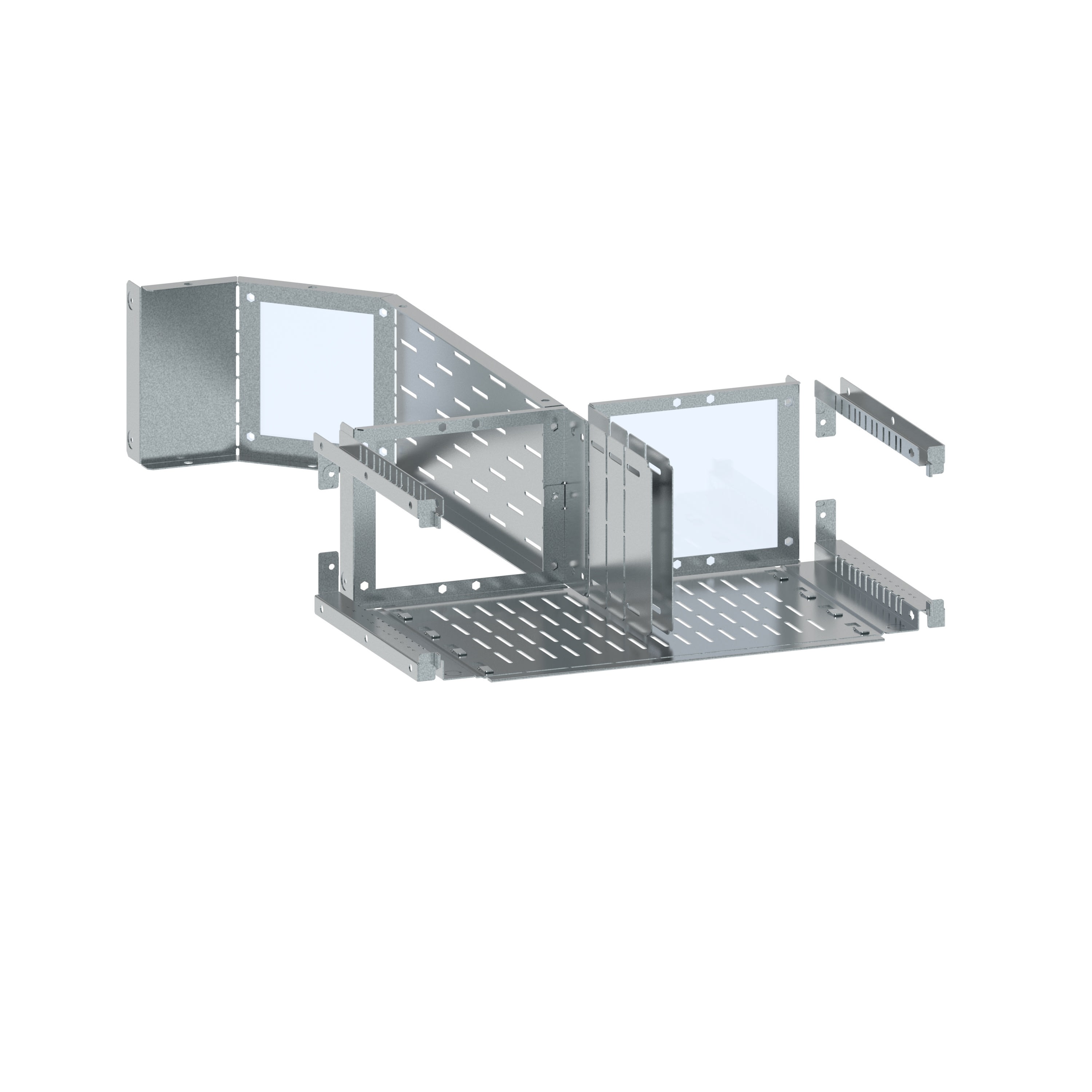 Legrand - Kit pour unité fonctionnelle forme 4 prises arriere H 200mm L 600mm XL3HP 6300