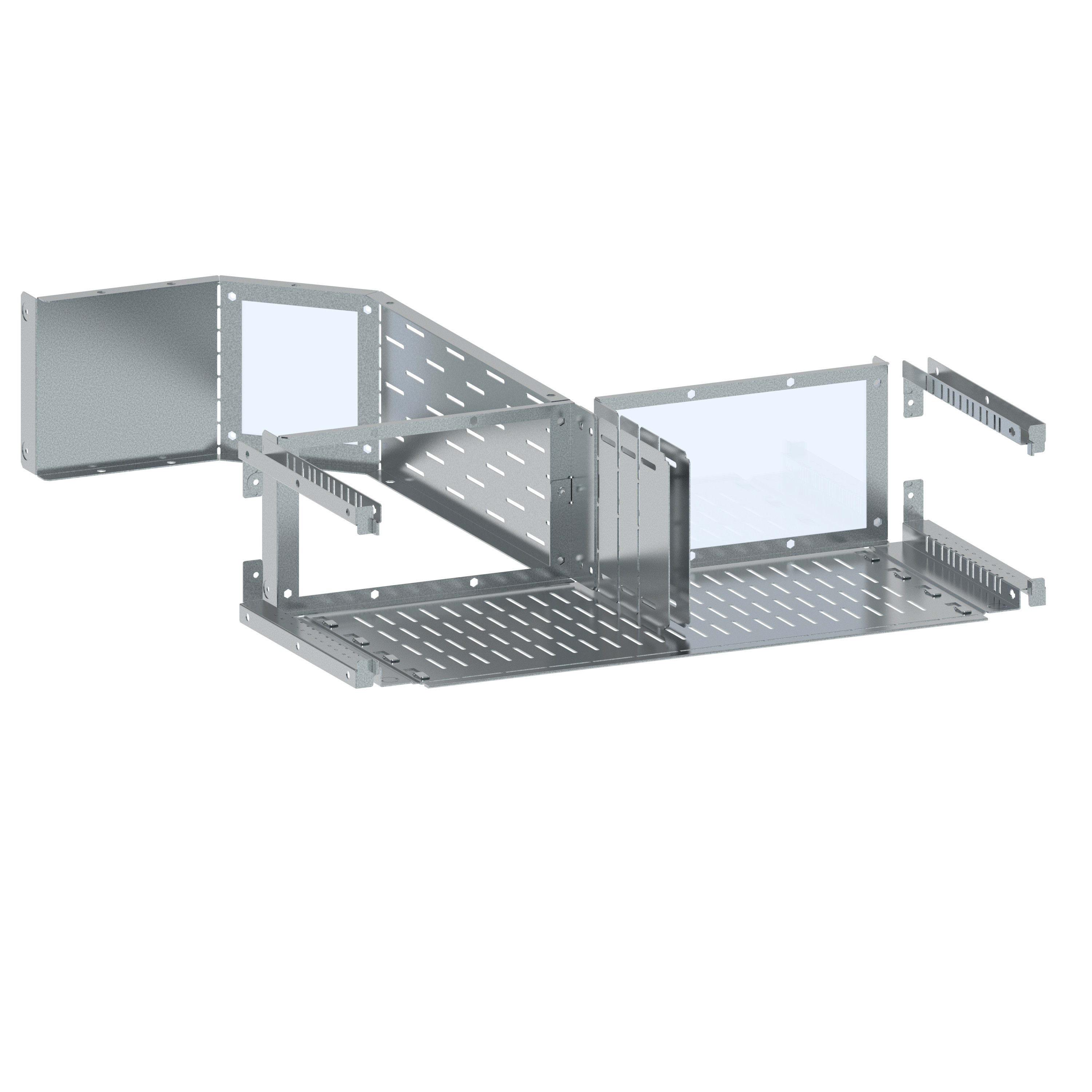 Legrand - Kit pour unité fonctionnelle forme 4 prises arriere H 200mm L 800mm XL3HP 6300