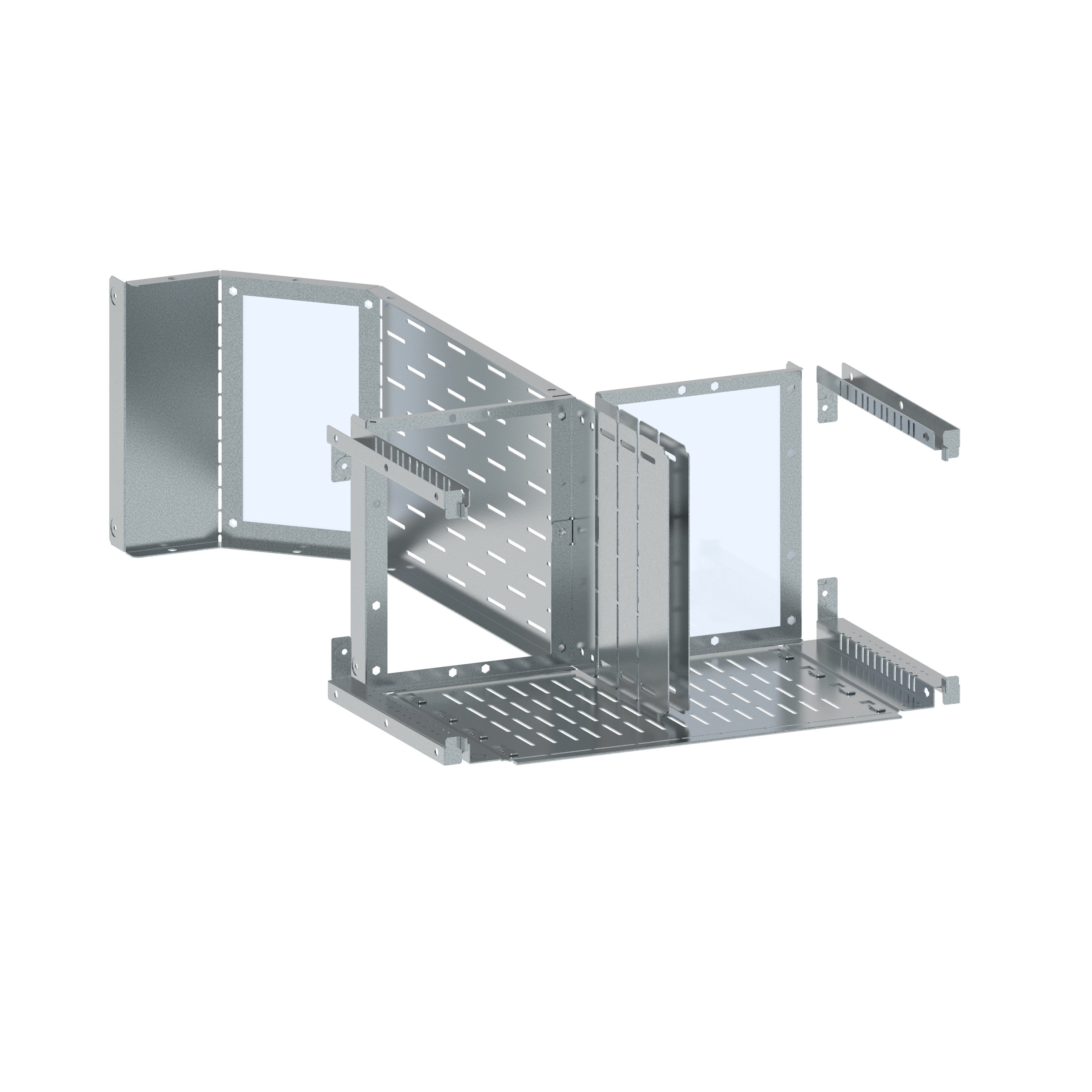 Legrand - Kit pour unité fonctionnelle forme 4 prises arriere H 300mm L 600mm XL3HP 6300