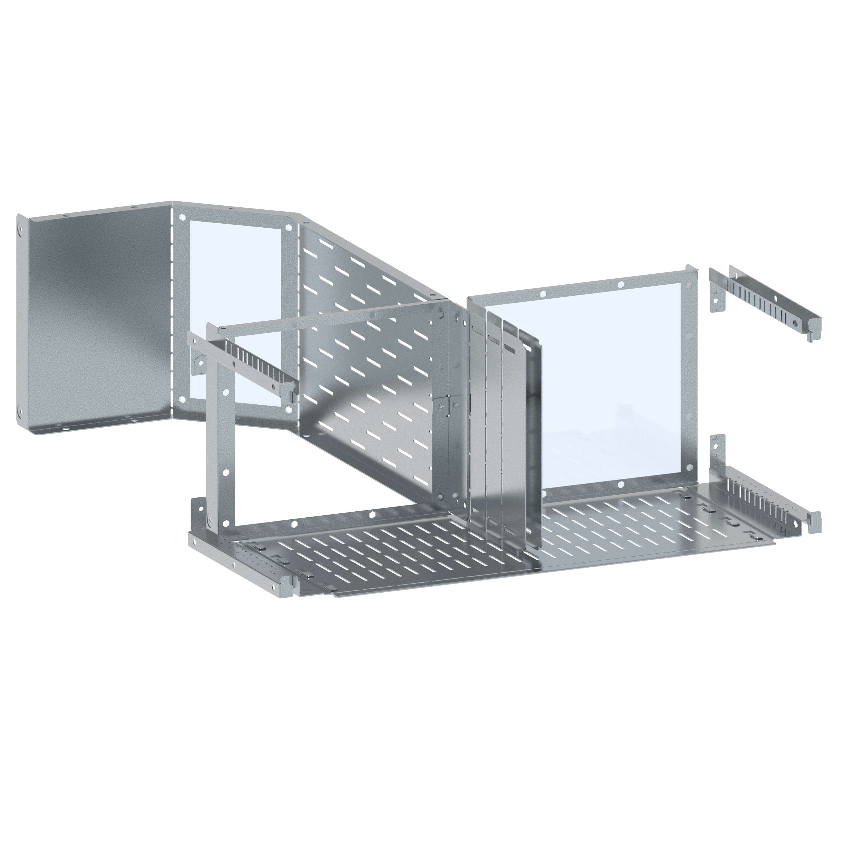 Legrand - Kit pour unité fonctionnelle forme 4 prises arriere H 300mm L 800mm XL3HP 6300