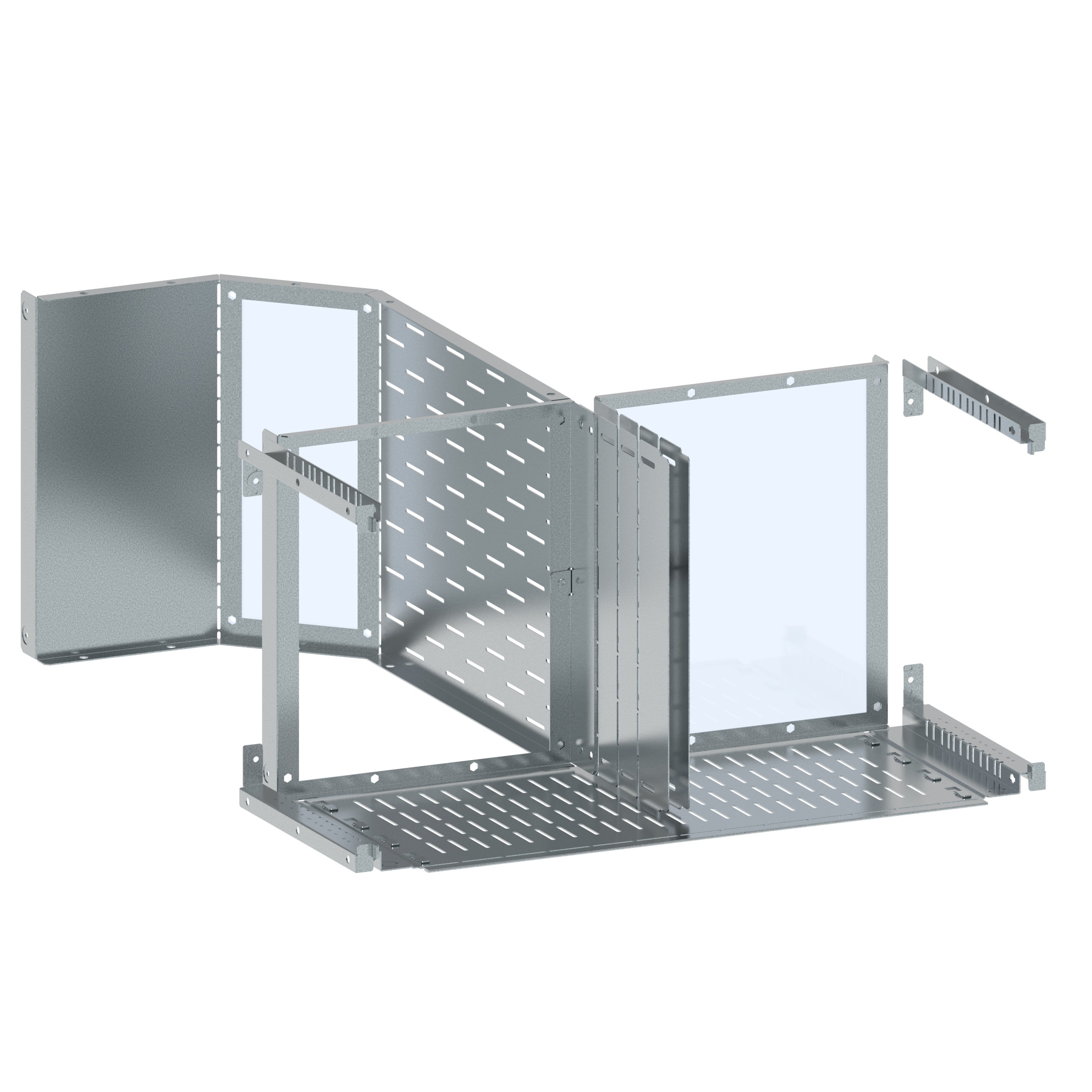 Legrand - Kit pour unité fonctionnelle forme 4 prises arriere H 400mm L 800mm XL3HP 6300