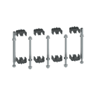 Legrand - Kit visserie barres Cu ép. 10mm H60mm XL3HP 6300