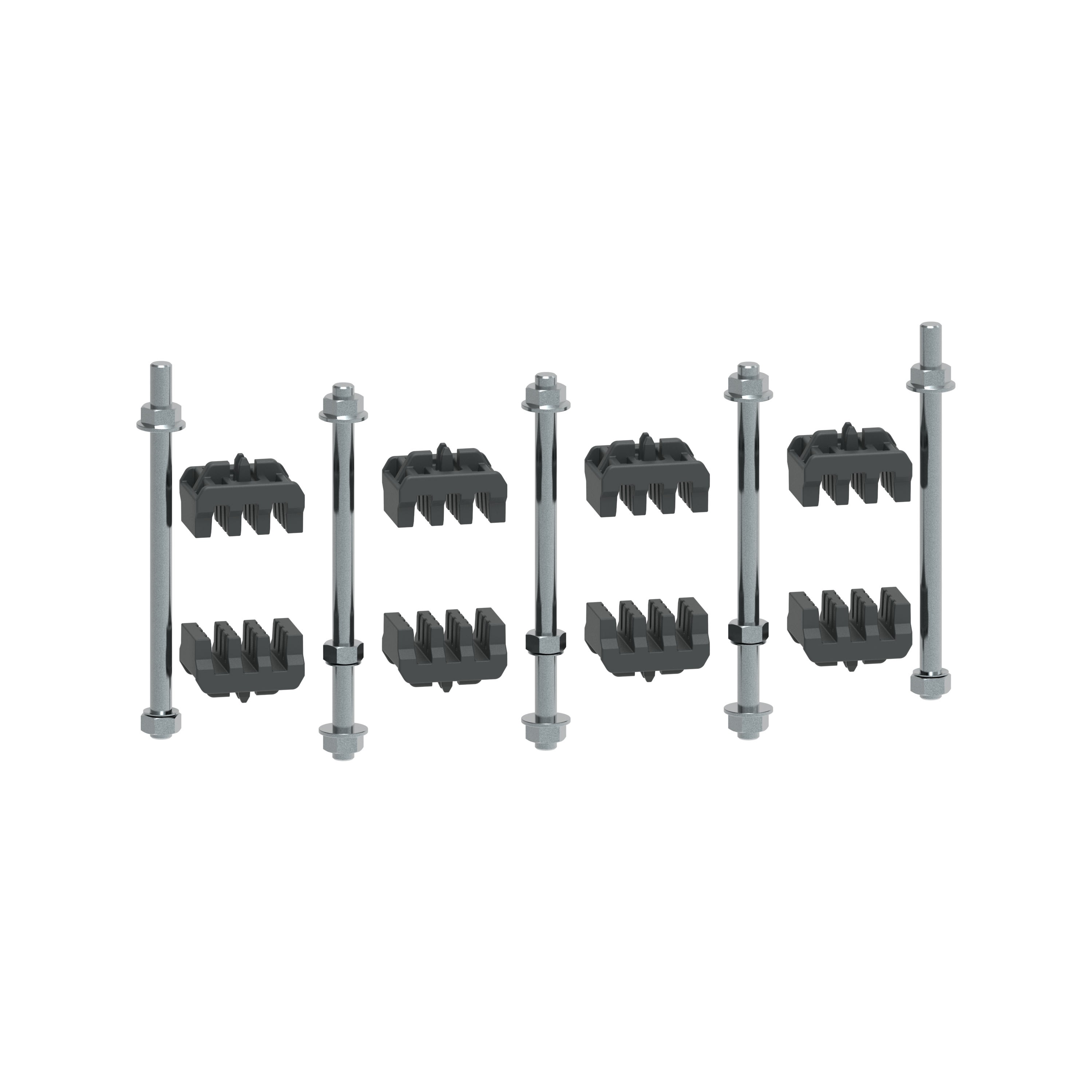 Legrand - Kit visserie barres Cu ép. 5mm H63mm XL3HP 6300