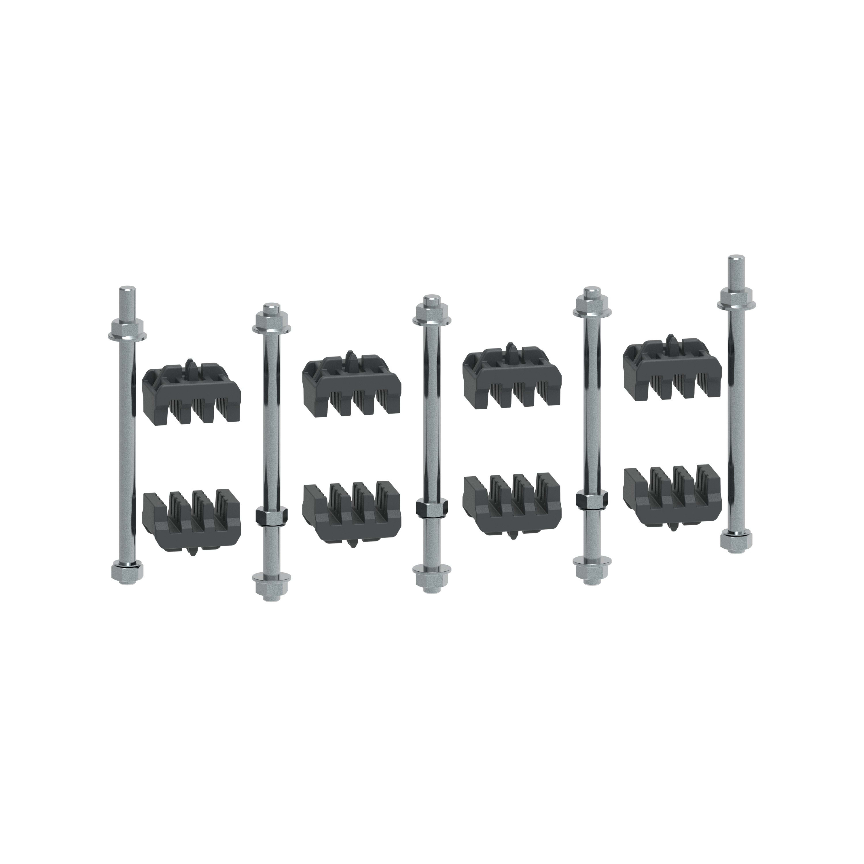 Legrand - Kit visserie barres Cu ép. 5mm H63mm XL3HP 6300