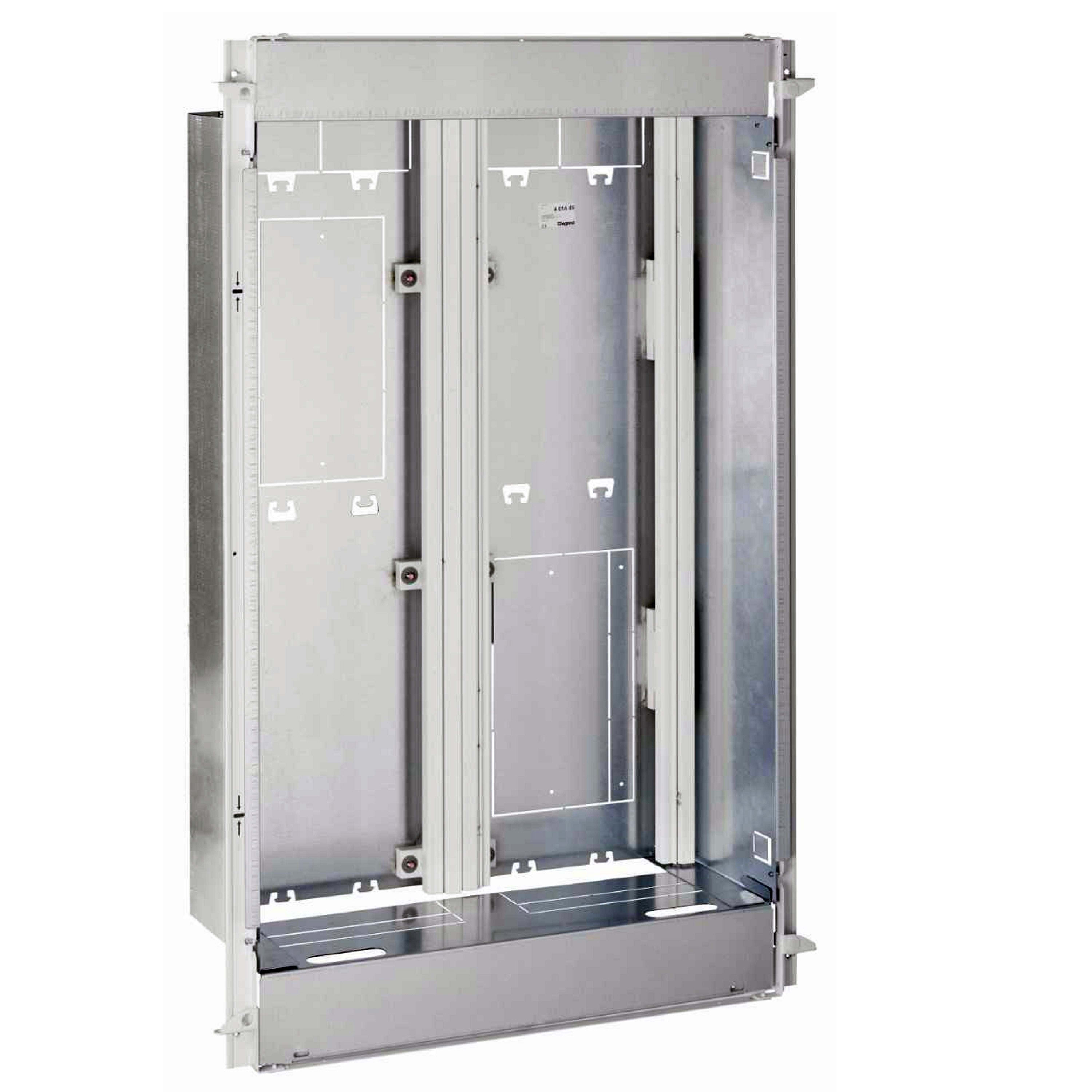 Legrand - Bac + cadre métal 2 travées Drivia 4x13 + panneau Enedis + coffret Basique