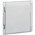 Legrand - Porte transparente XL3125 IP40 IK09 pour coffret 2 rangées réference 401612