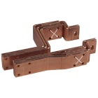 Legrand - Barres cuivre pliées/percées racc aval DMX3 fixe T1 jeu barre alu 1 barre/pôle