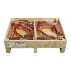 Legrand - Barres cuivre pliées/percées racc aval DMX3 inverseur fixe T1 sur jeu barre alu