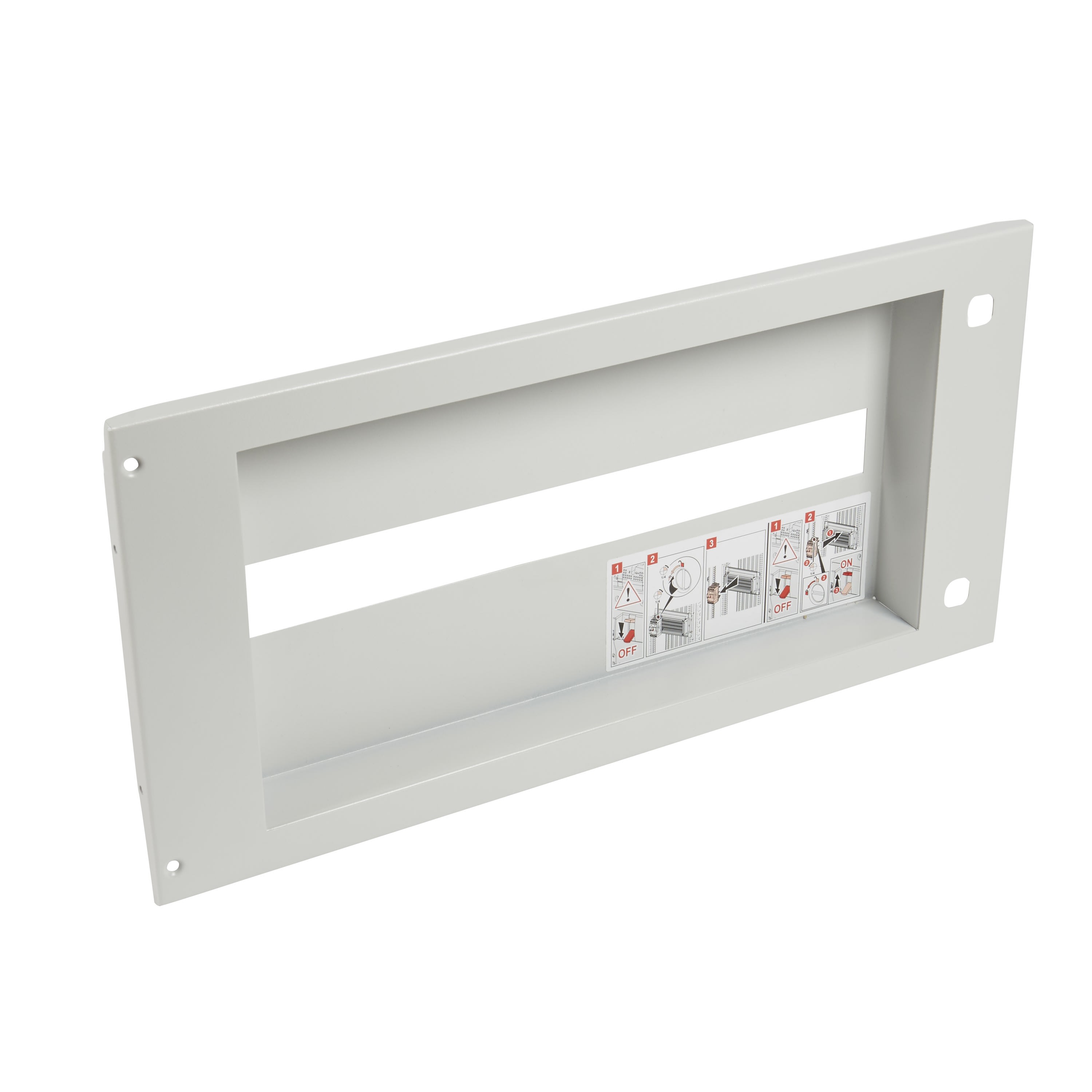Legrand - Plastron dédié IS 223/233 - pour répartiteur rangée 400A HX3IS - H. 300mm