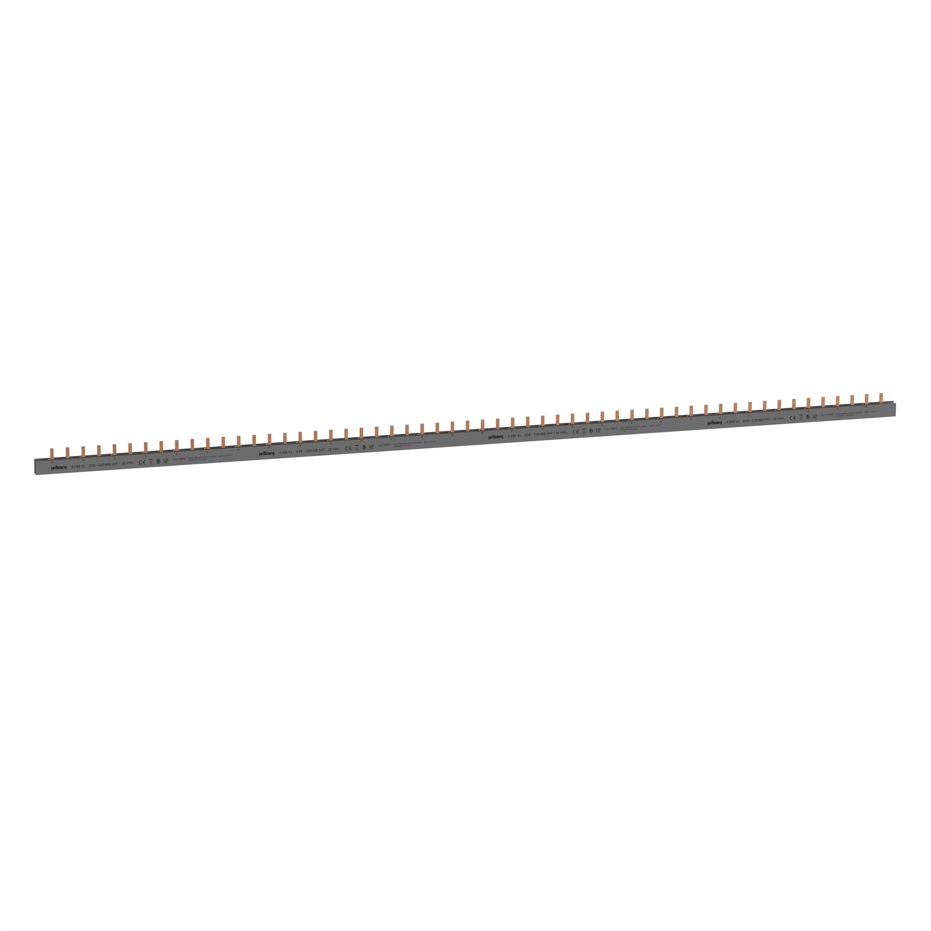 Legrand - Peigne d'alimentation universel 2P HX3 longueur 1m ou 56 modules - bornes à vis
