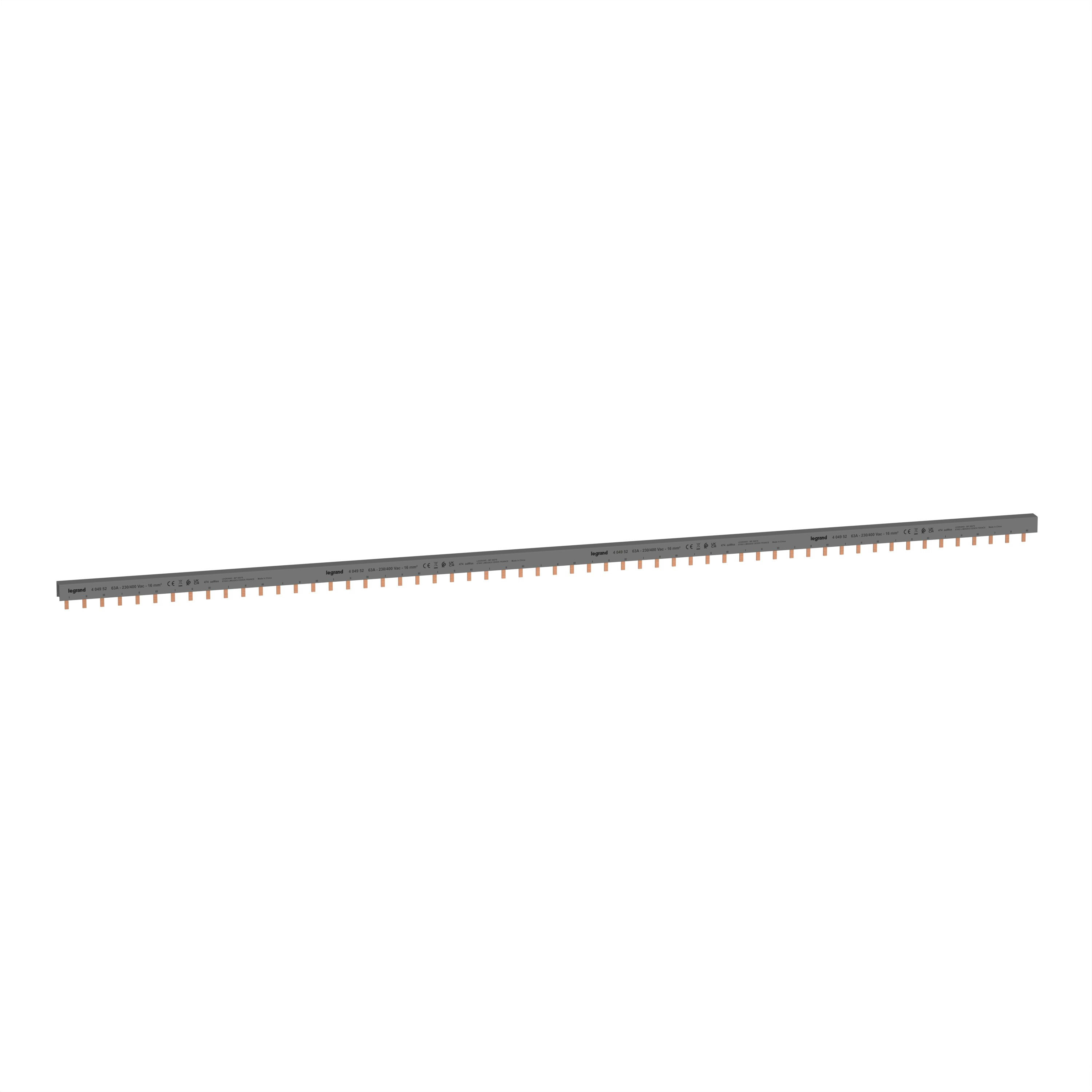 Legrand - Peigne d'alimentation 3P HX3 longueur 57 modules - 1m